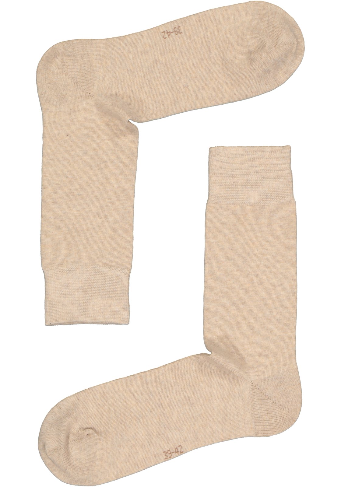 3-8719327448328_vent_sokken_2p_HR VENT herensokken katoen (2-pack), beige