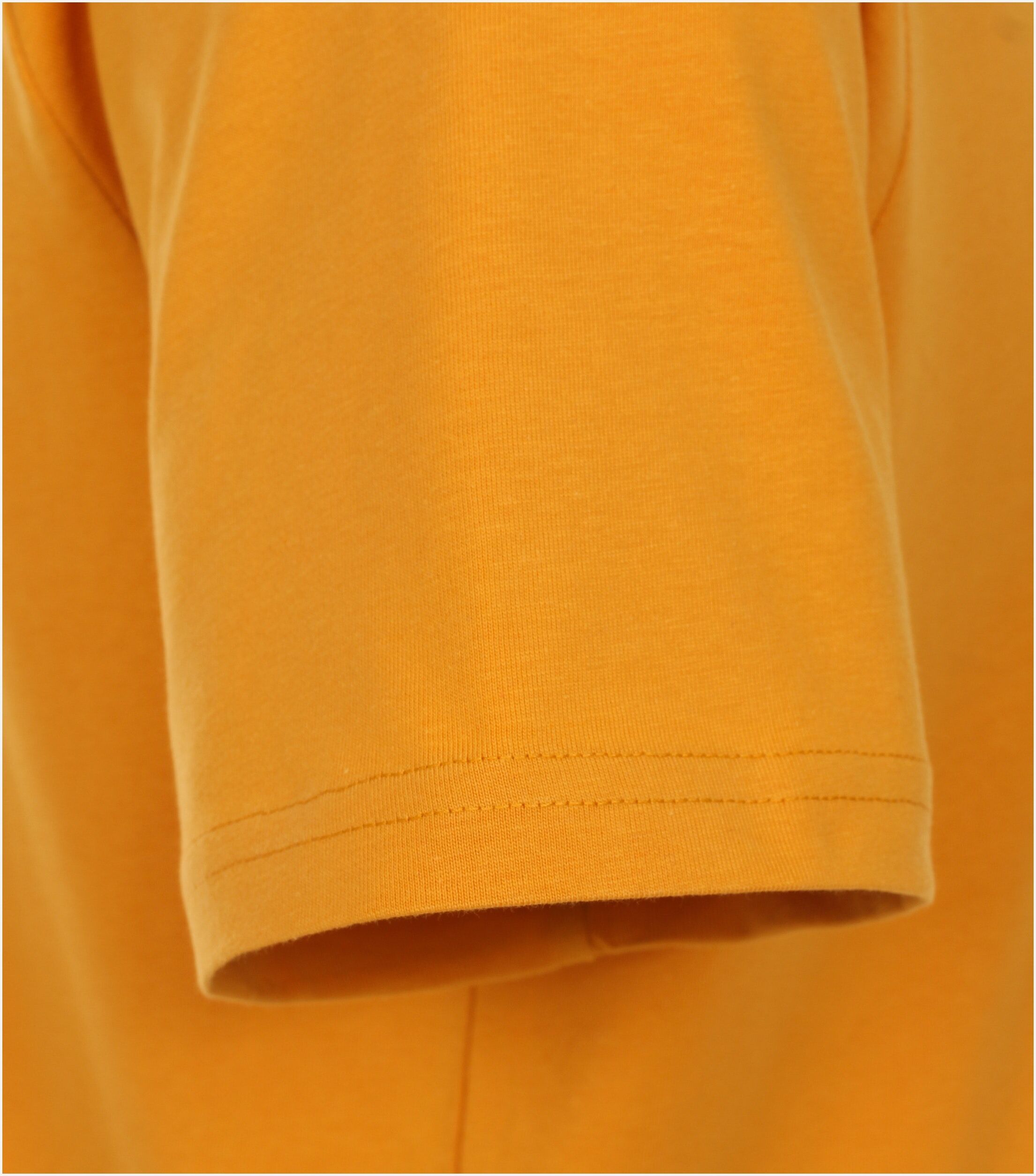 Redmond regular fit T-shirt, korte mouw O-hals, geel