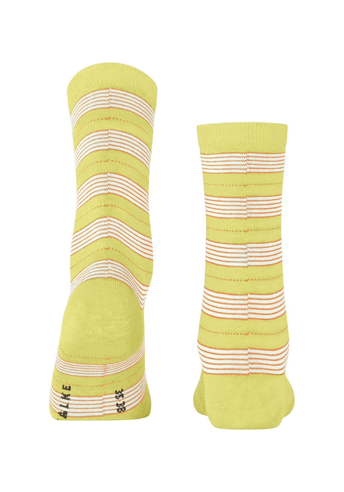 FALKE Stripe Uniform damessokken, geel (ananas) FALKE Stripe Uniform damessokken, geel (ananas)