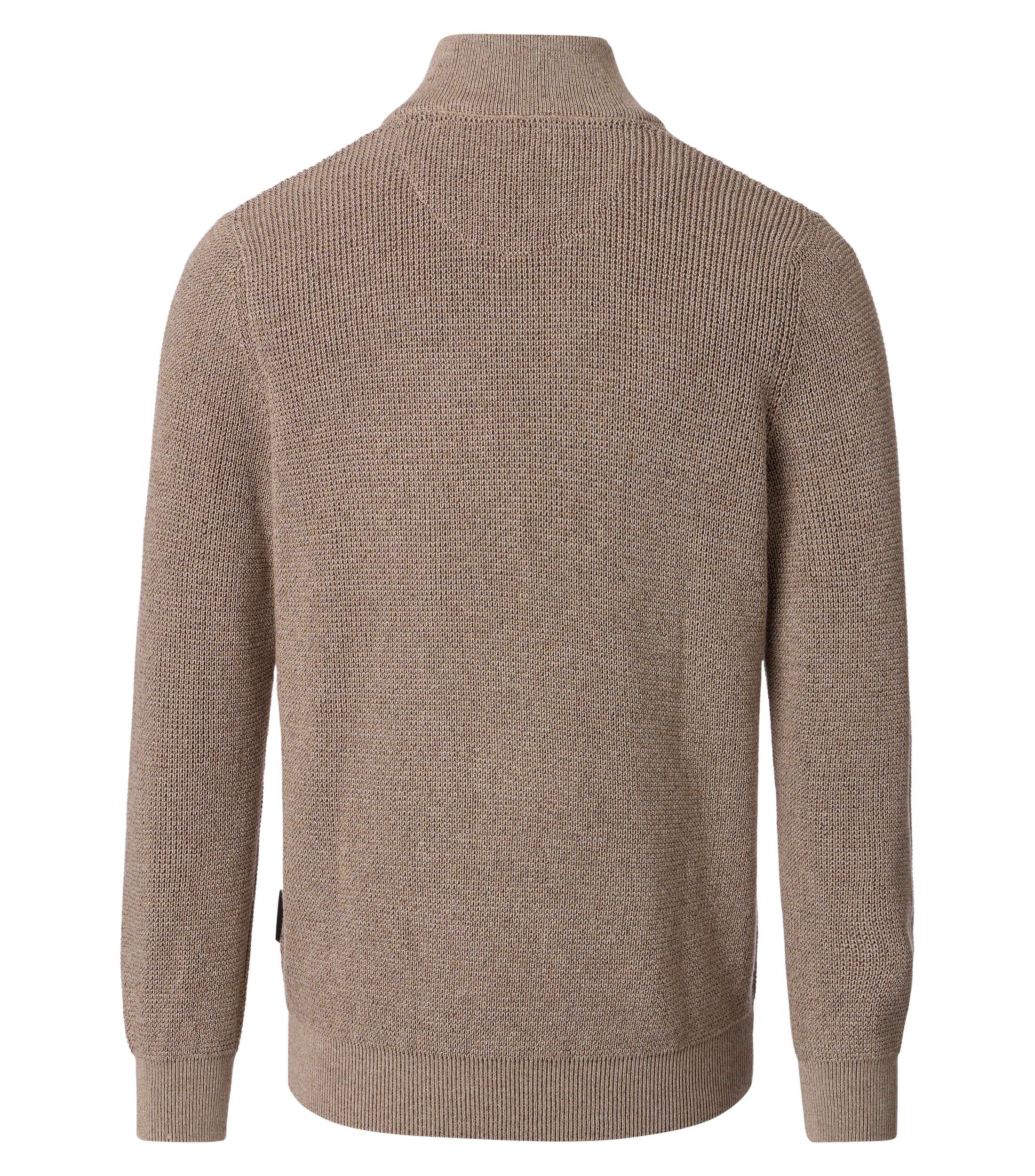 CASA MODA comfort fit schipperstrui, beige, bruin