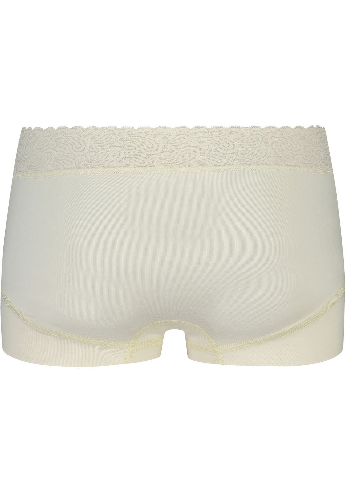2-8717944097820-rj_dames_short_HR RJ Bodywear Pure Color Kant dames short, ivoor