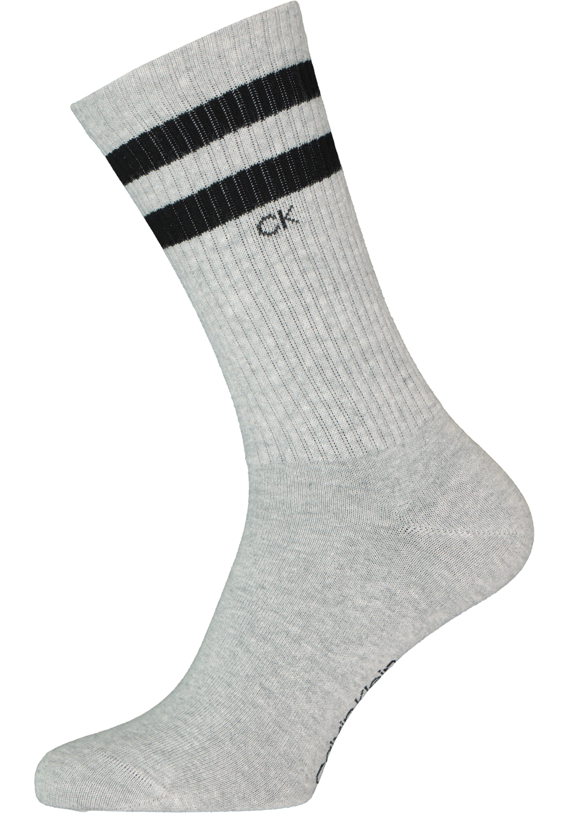 2-8720245218856_ck_sok_2p_HR Calvin Klein herensokken Maurice (2-pack), licht- en donkergrijs