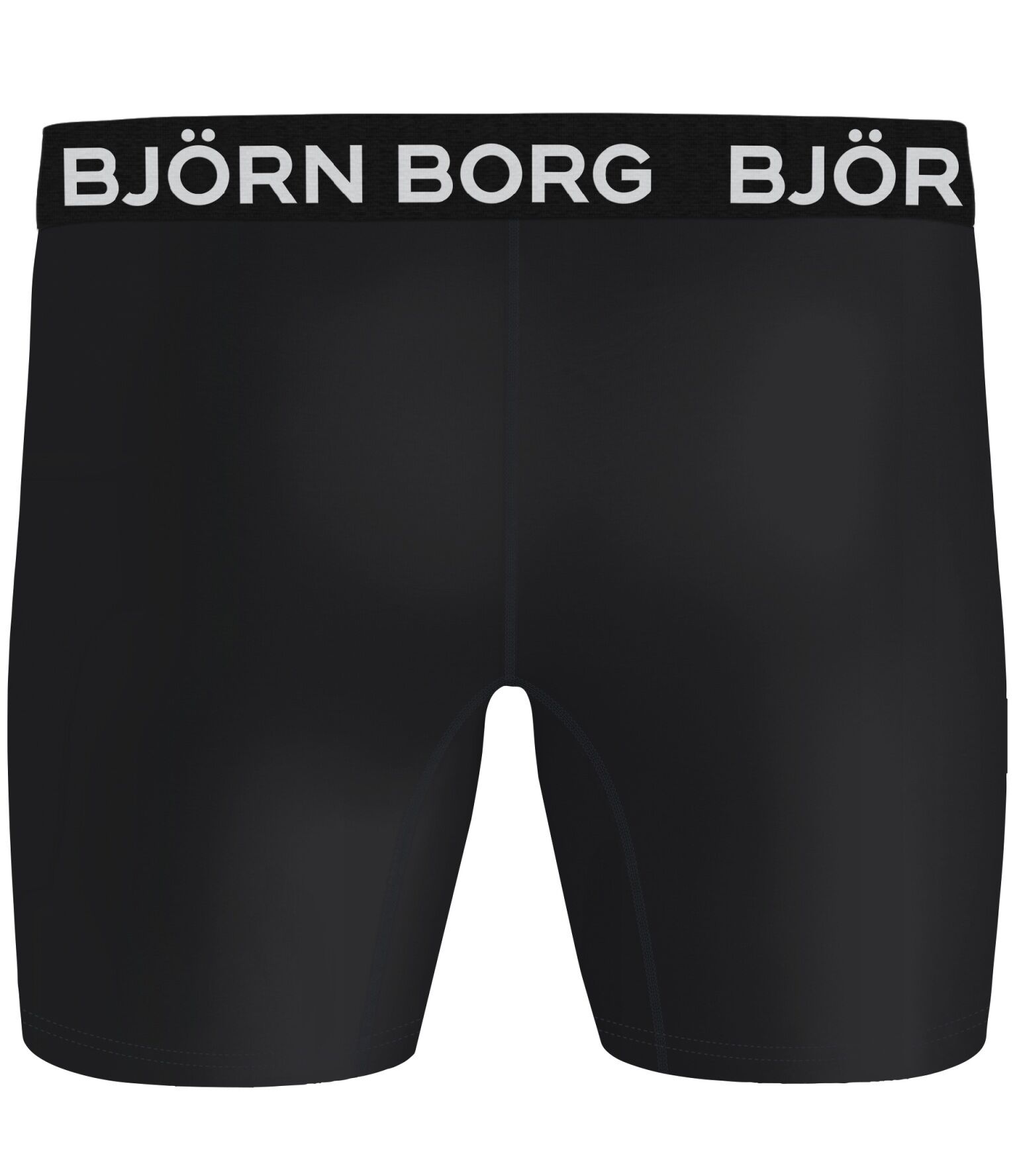 Bjorn Borg Performance boxers, microfiber heren boxers lange pijpen (1-pack), zwart