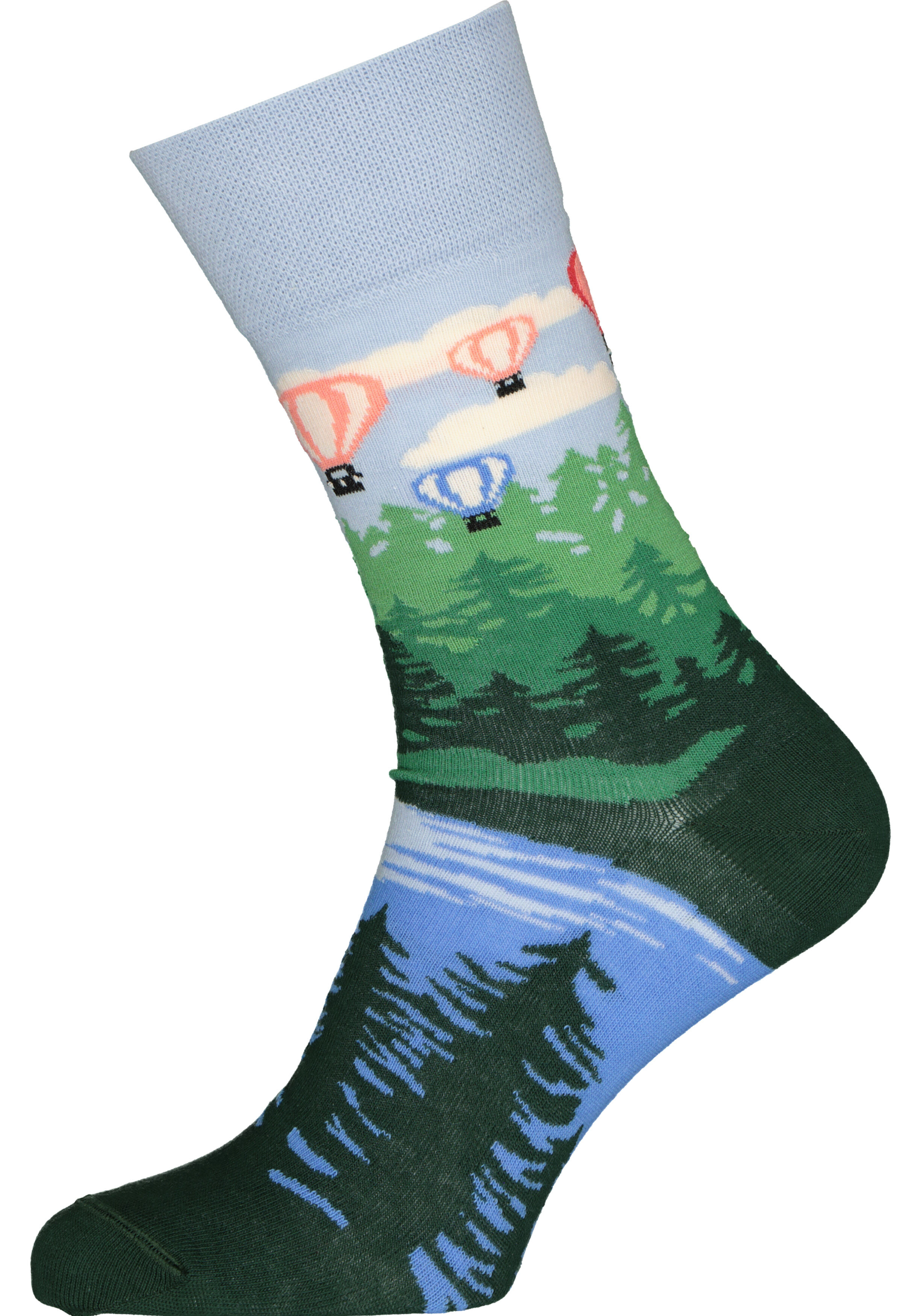 Many Mornings unisex sokken Adventure Balloon
