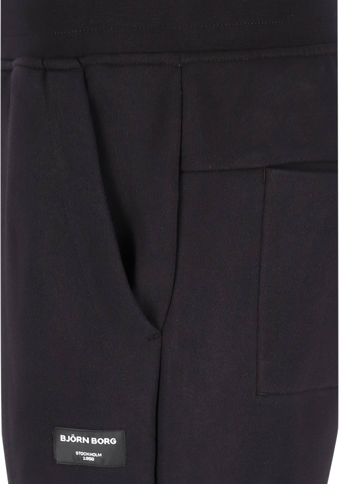 Bjorn Borg tapered pant, heren joggingbroek dik, zwart Bjorn Borg tapered pant, heren joggingbroek dik, zwart