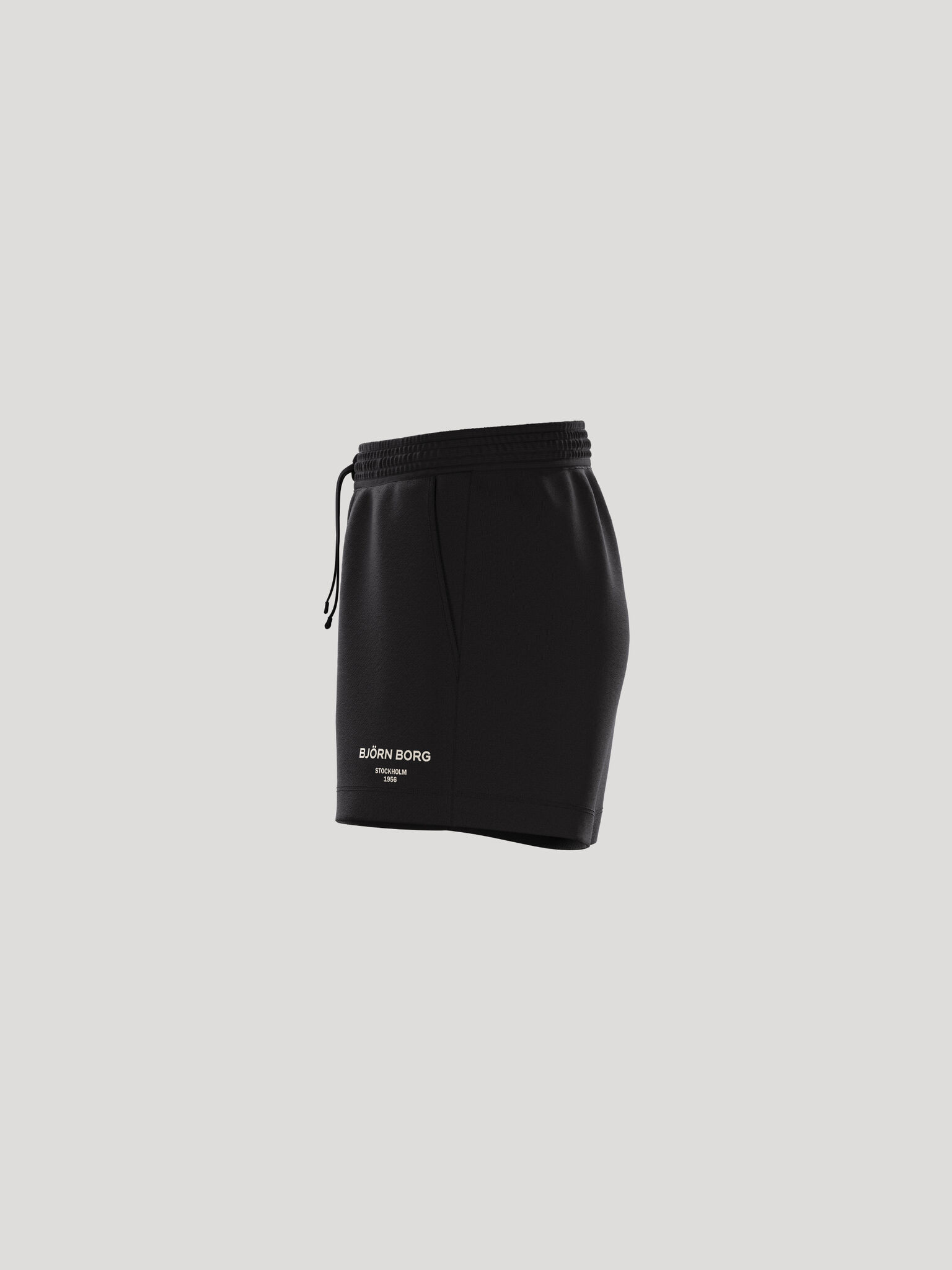 Bjorn Borg dames Essential 1 Sweatshorts, korte joggingbroek, zwart
