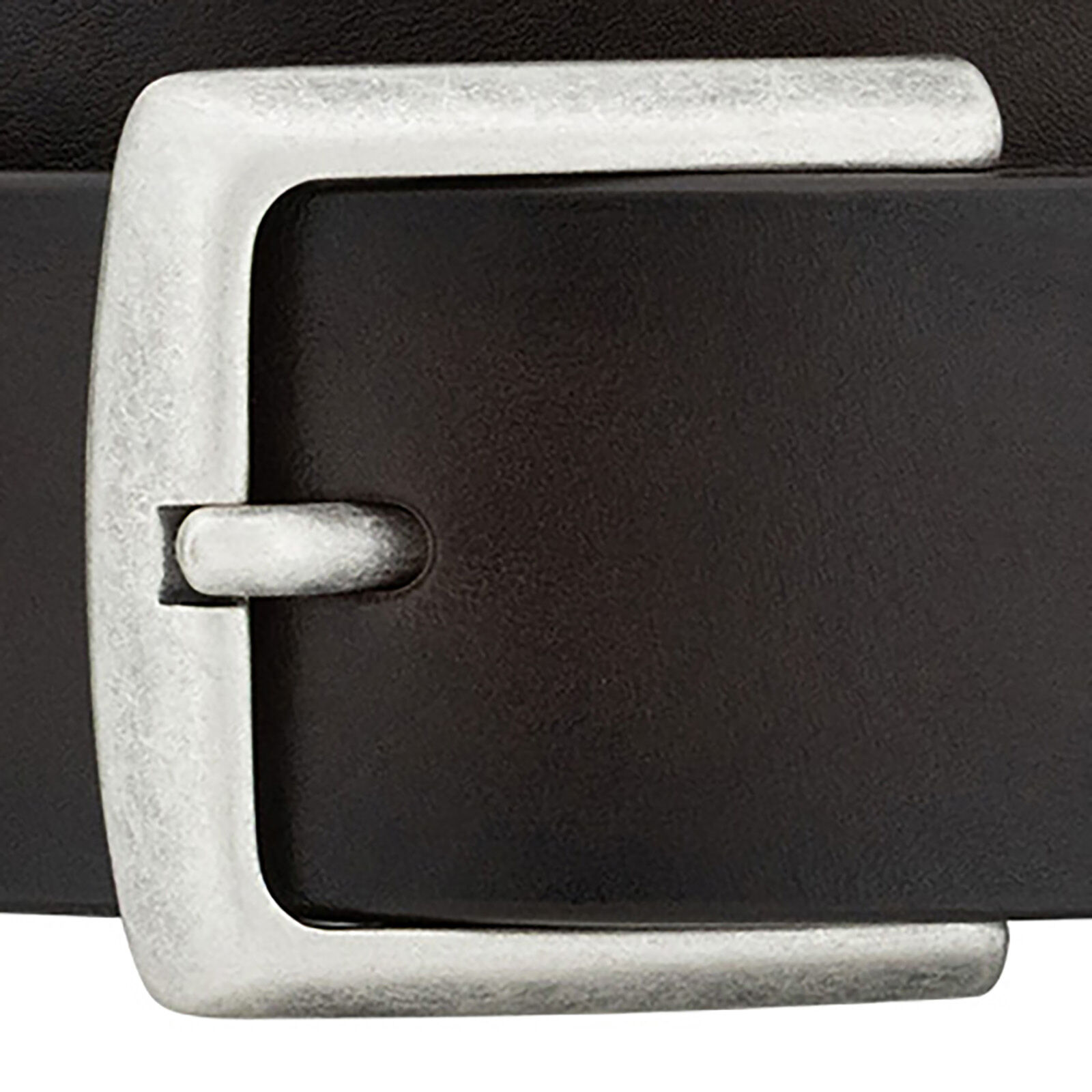 LINDENMANN leren heren riem, bruin