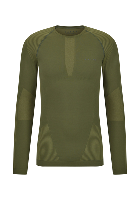 FALKE heren shirt met lange mouw Warm, thermoshirt, groen (herb) FALKE heren shirt met lange mouw Warm, thermoshirt, groen (herb)