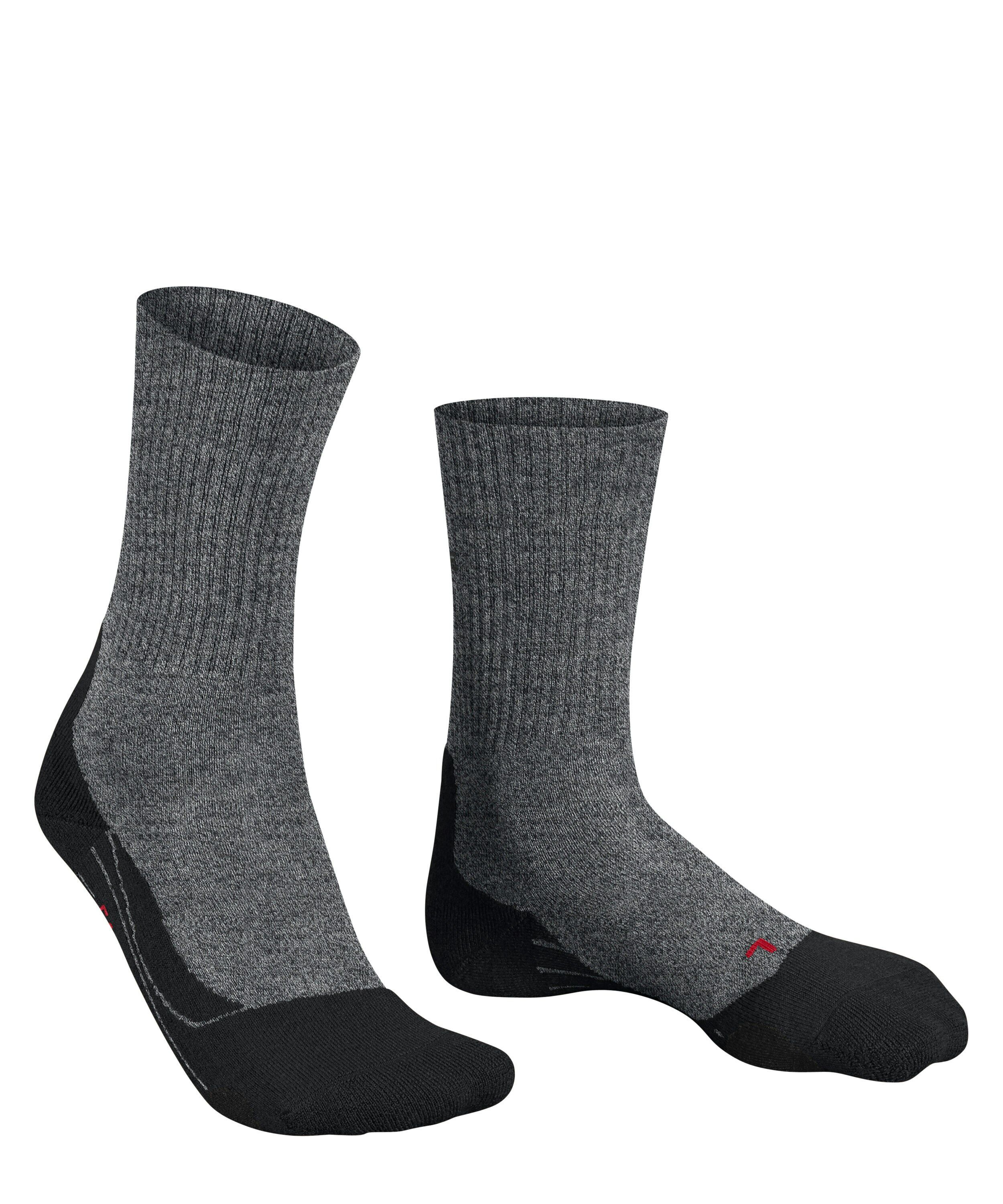 FALKE TK2 Explore Wool dames trekking sokken, zwart (black)