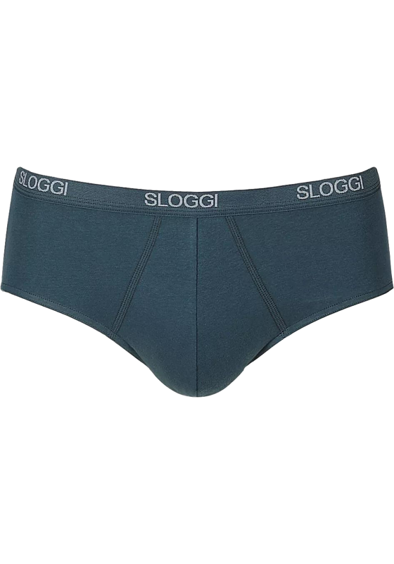 Sloggi Men Basic Midi, heren slip met smalle zijkanten (1-pack), nachtblauw Sloggi Men Basic Midi, heren slip met smalle zijkanten (1-pack), nachtblauw