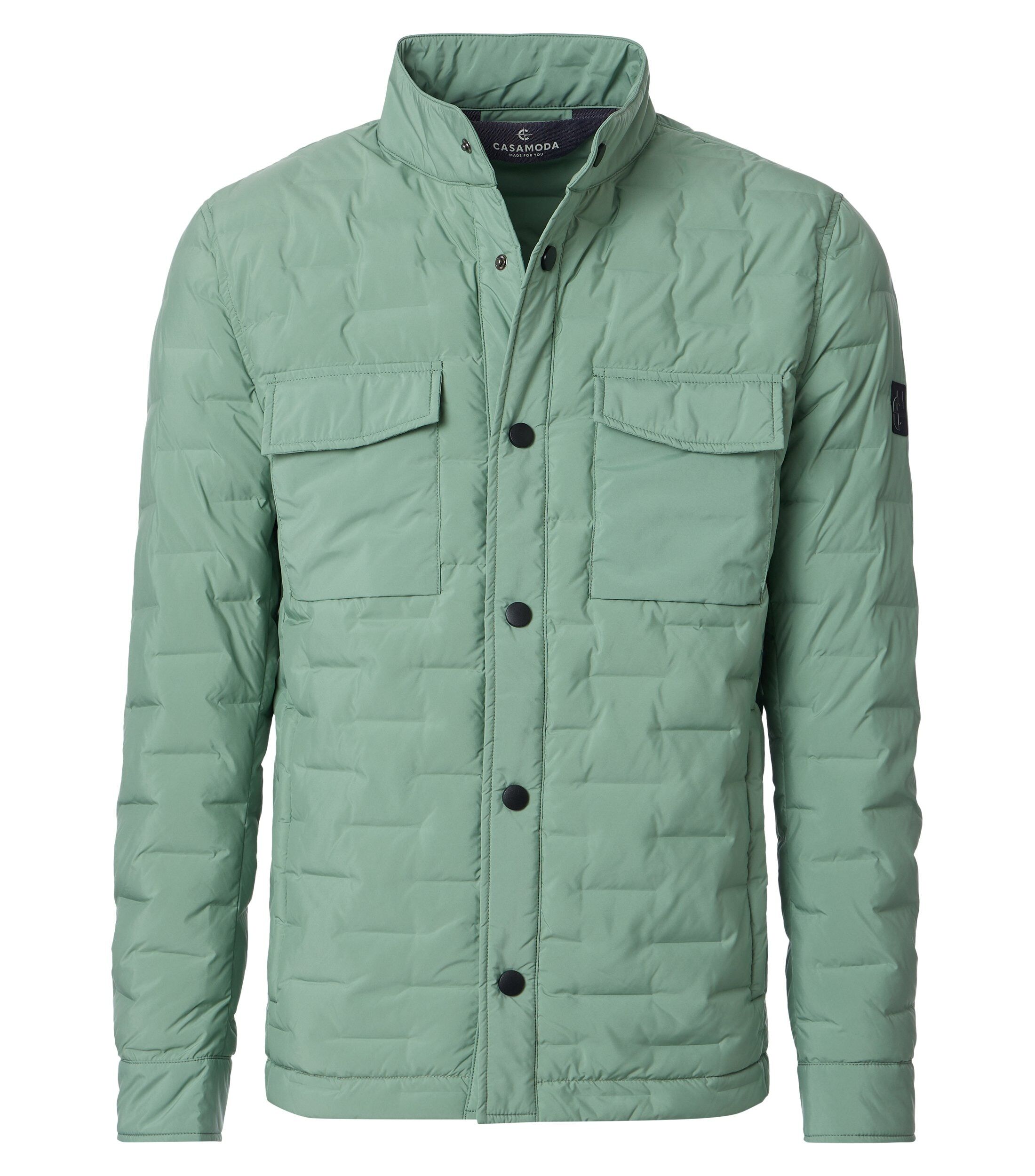 CASA MODA comfort fit tussenjas, groen, donkerblauw