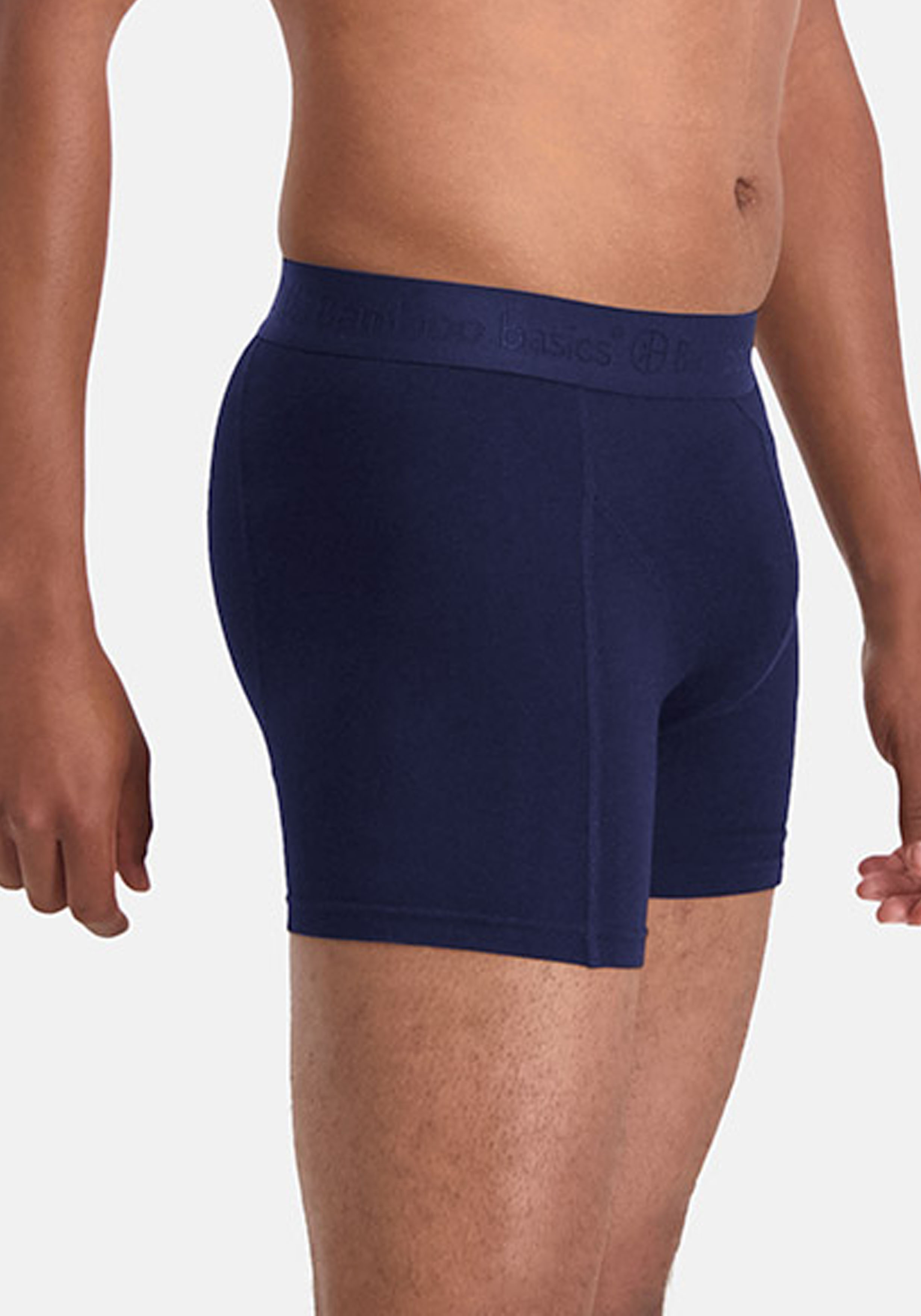 Bamboo Basics Rico boxershorts (3-pack), heren boxershort, donkerblauw