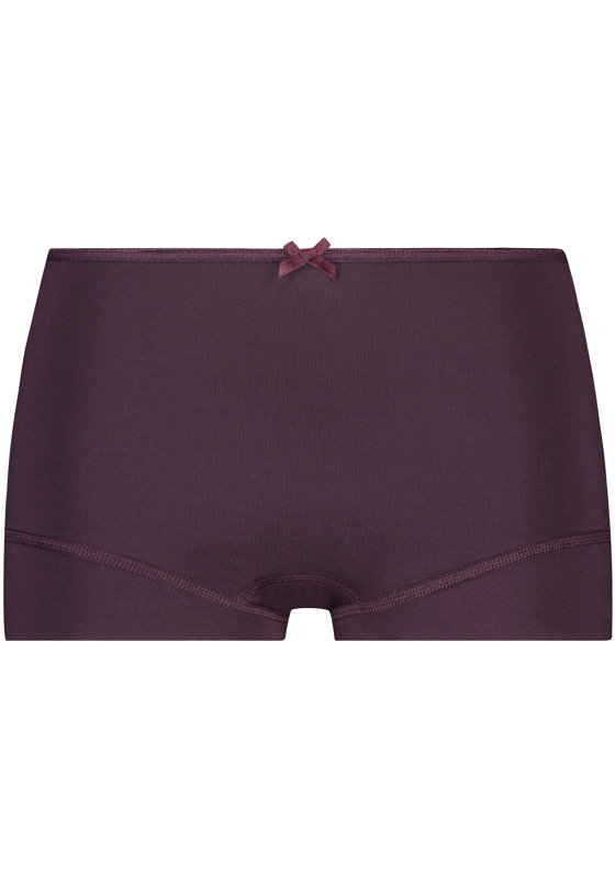 RJ Bodywear Pure Color dames short, aubergine RJ Bodywear Pure Color dames short, aubergine