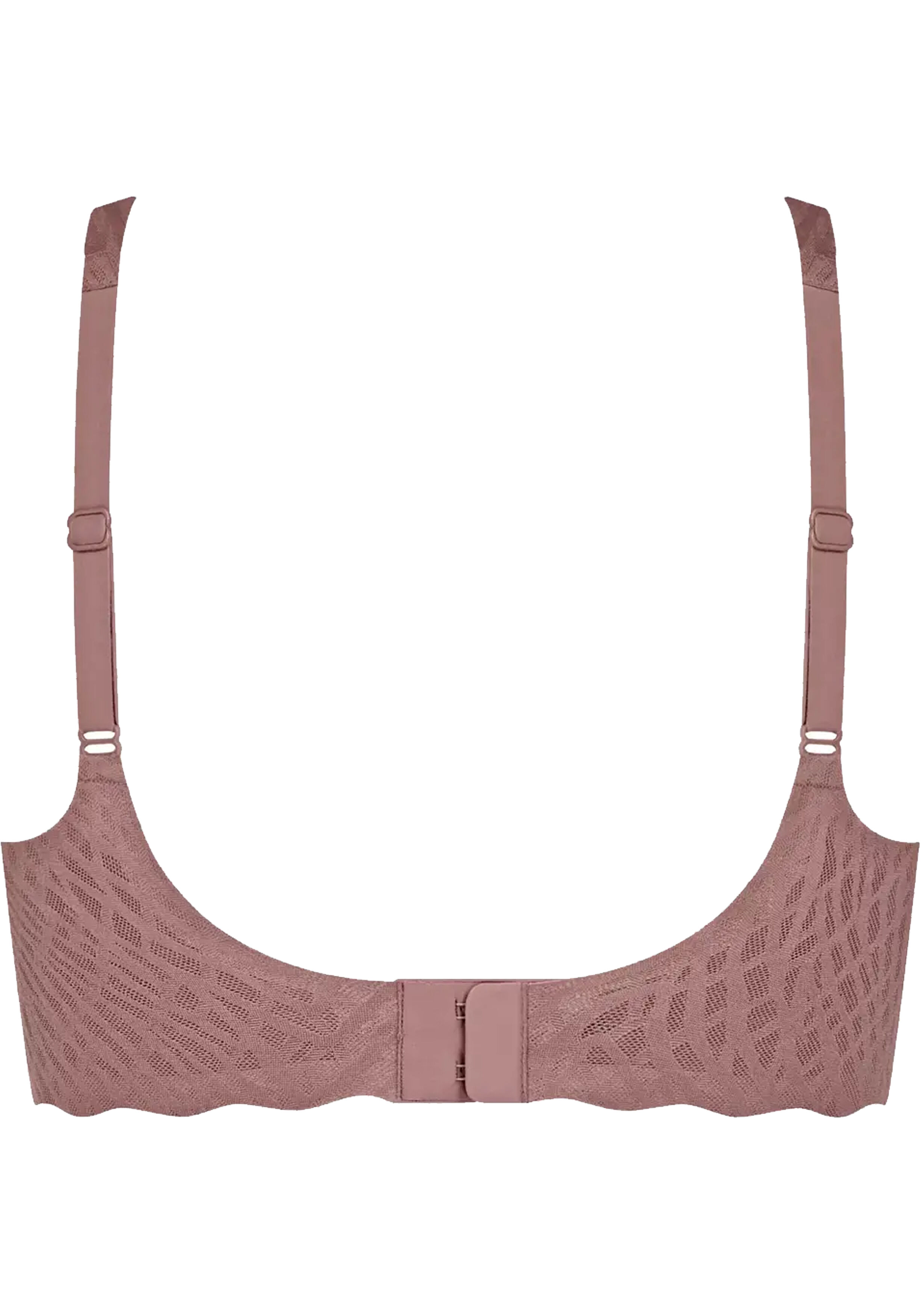 Sloggi Women ZERO Feel Bliss Soft bra, BH, donkerbruin