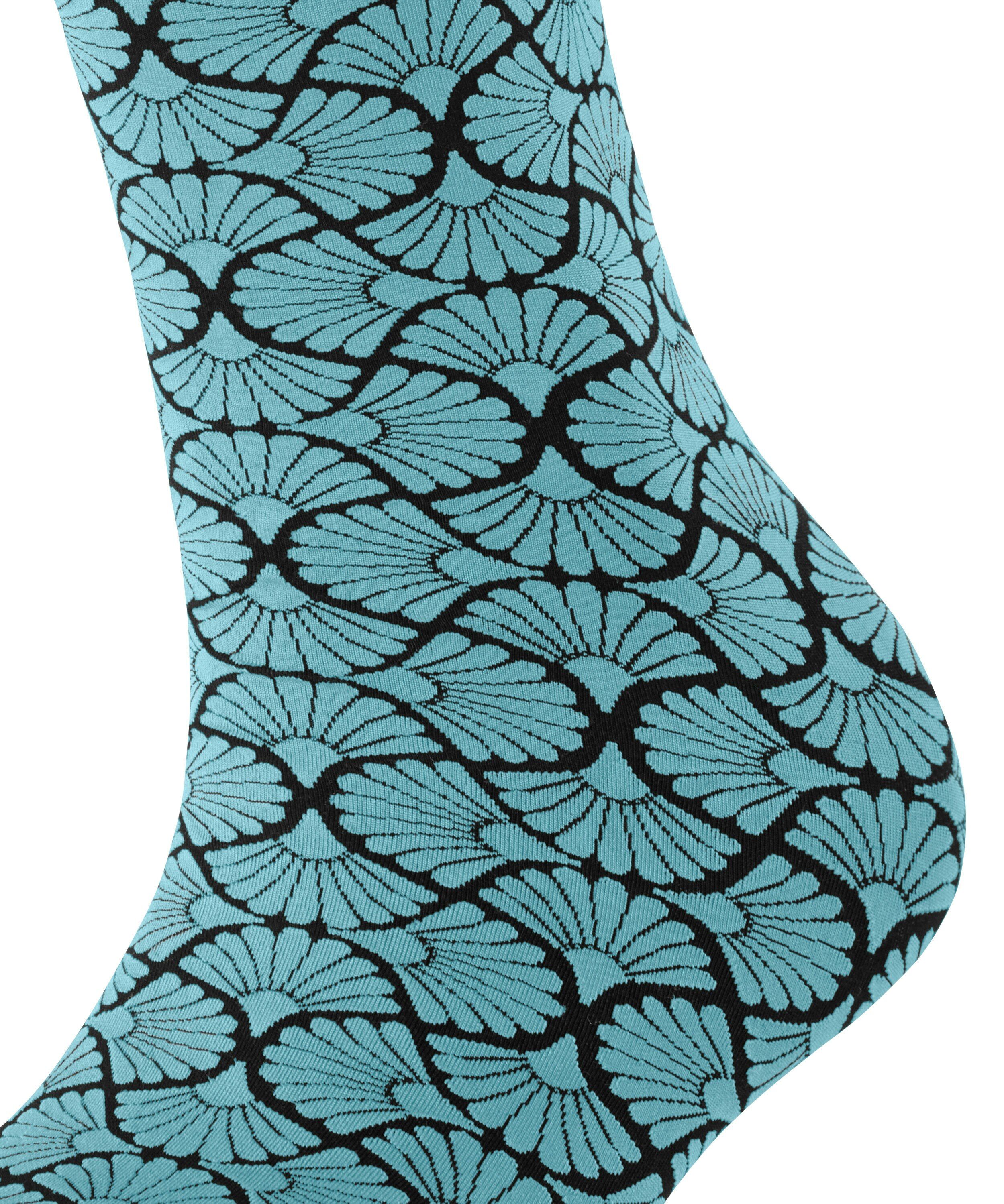 FALKE Flair Epoque 80 DEN damessokken, turquoise (key largo)