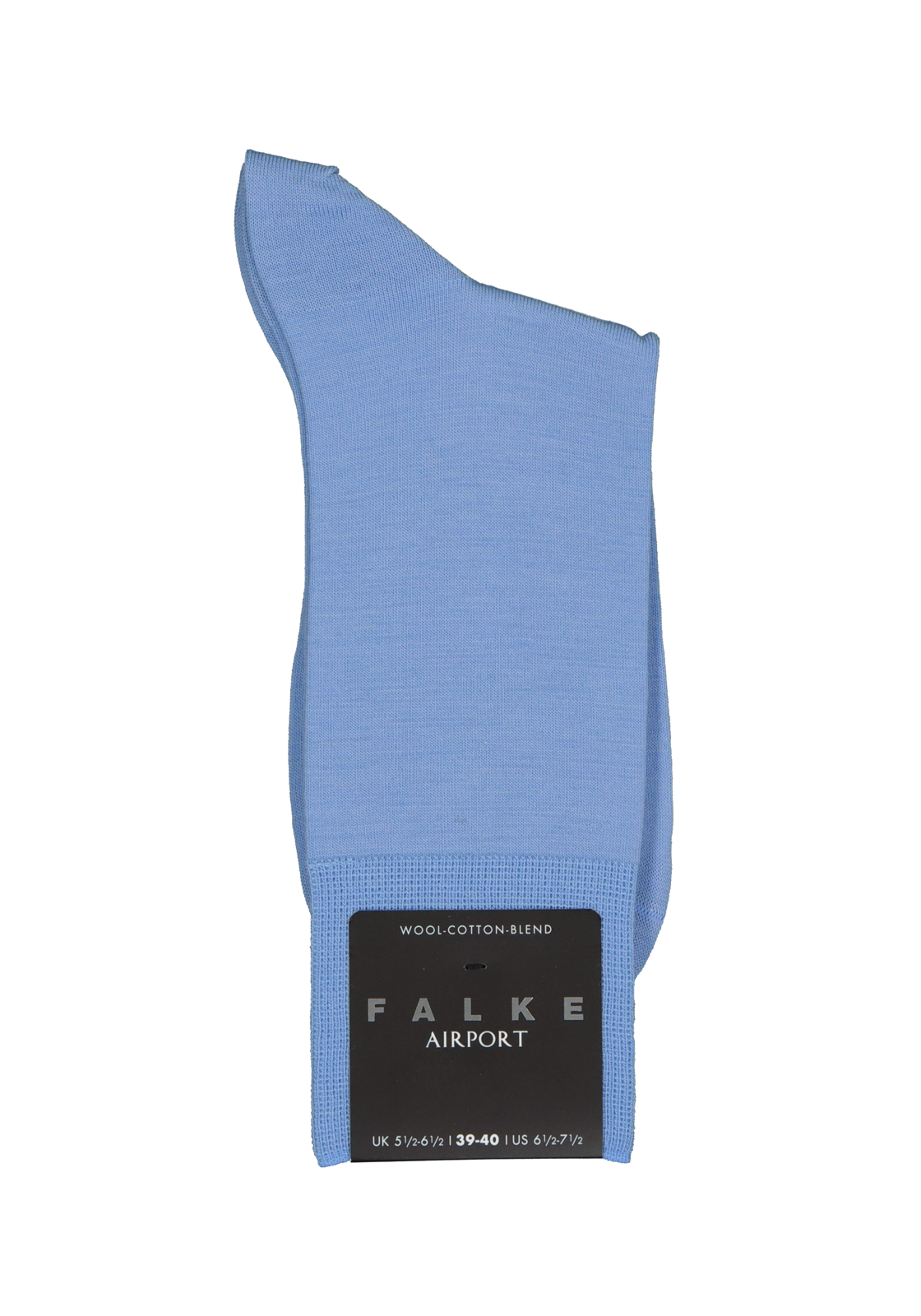 3-4031309100623_falke_sokken__HR FALKE Airport herensokken, korenbloem blauw (cornflower blue)