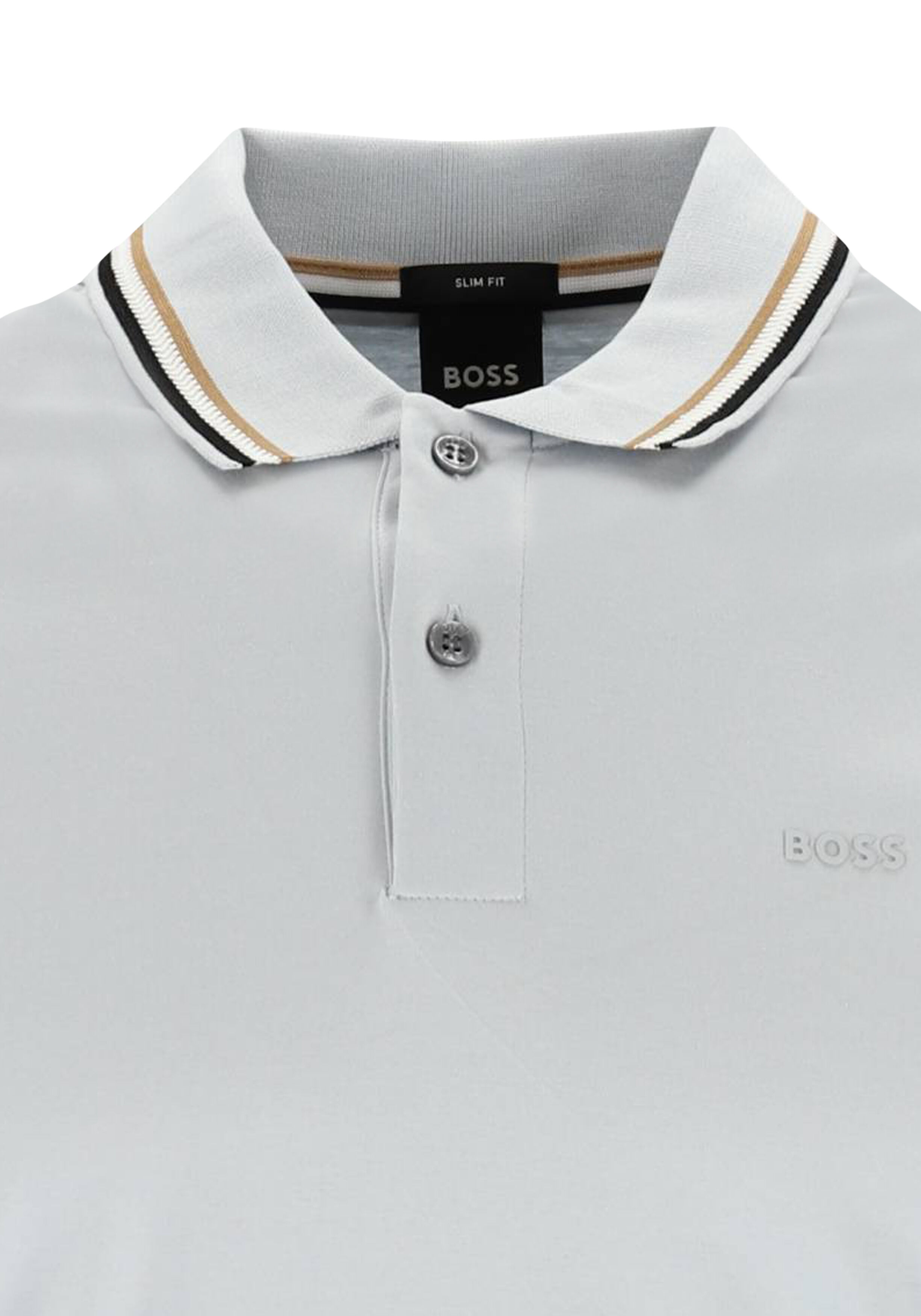 BOSS Penrose slim fit polo, jersey, lila