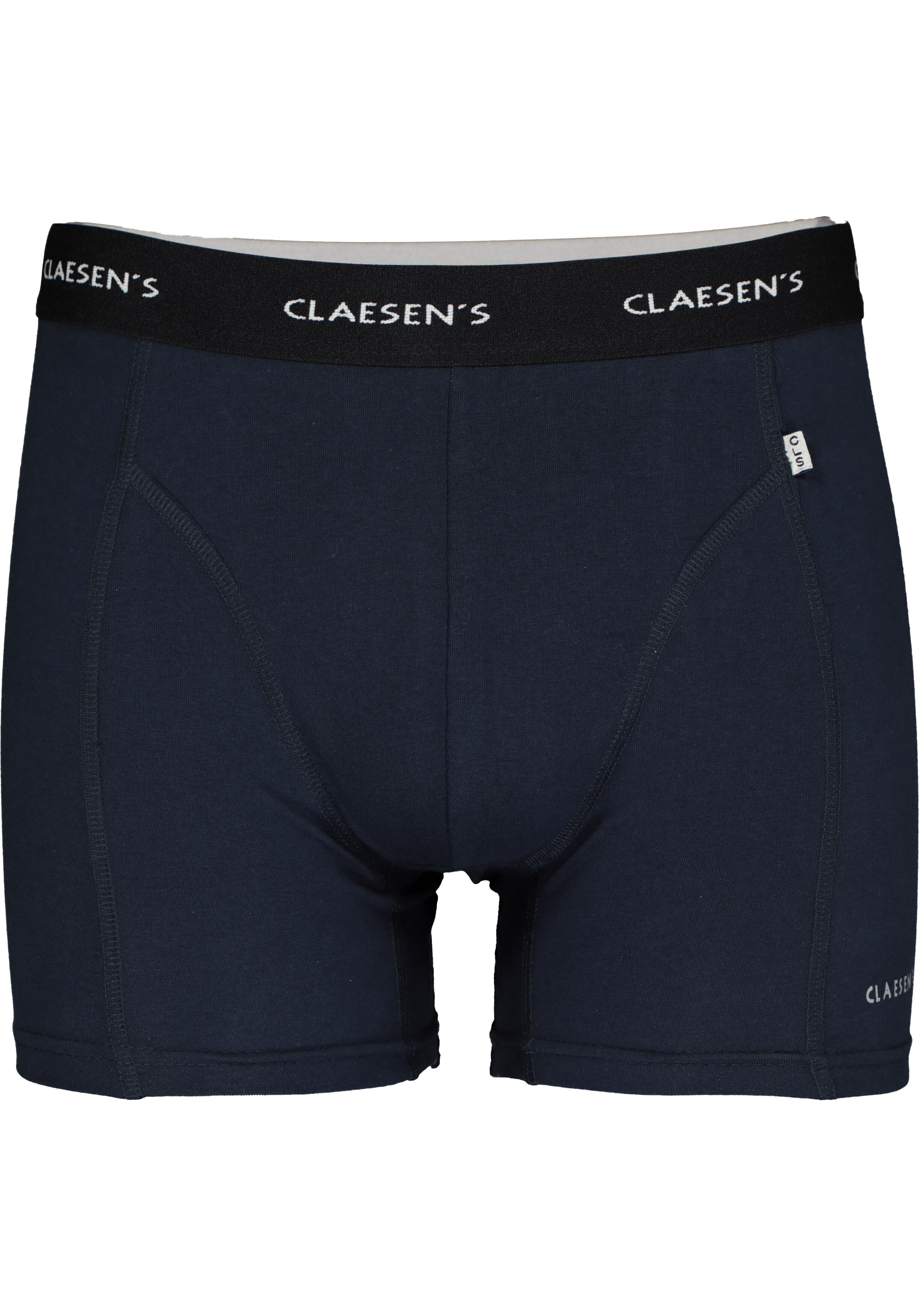 Claesen's Basics boxers (3-pack), heren boxers lang, blauw