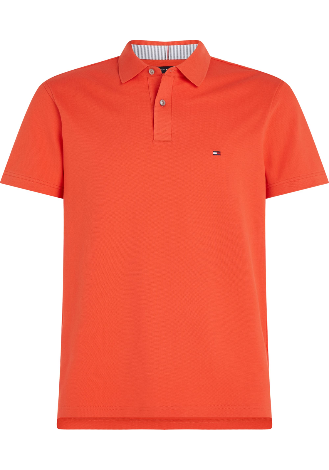 image_2_MW0MW17770SOH_F_C4401wid2000amphei2000ampop_usm1710 Tommy Hilfiger 1985 Regular Polo, heren poloshirt, zonnig oranje