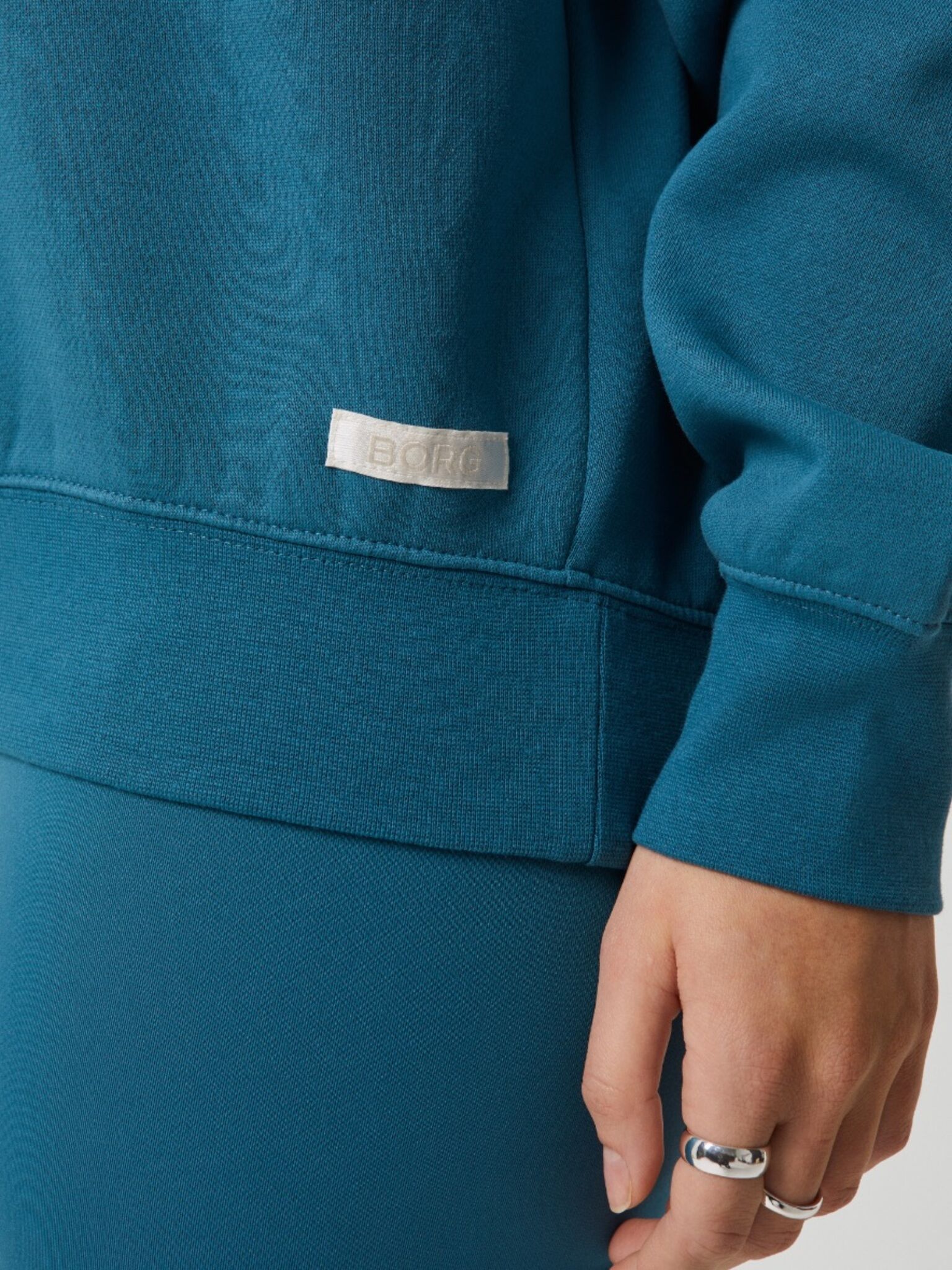 Bjorn Borg dames Studio oversized hoodie, blauw
