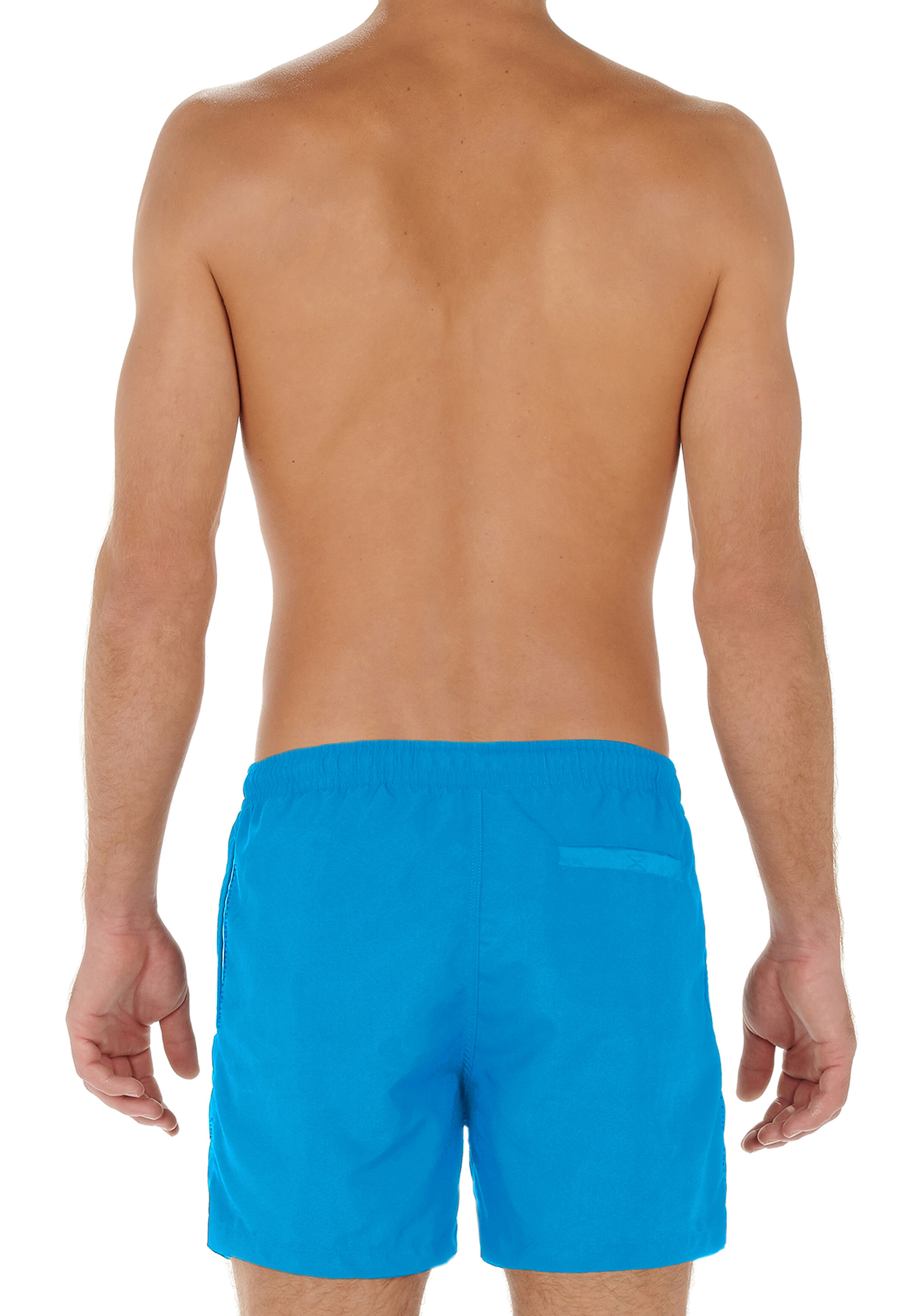 HOM Sea life beach boxer, heren zwemshort, turquoise
