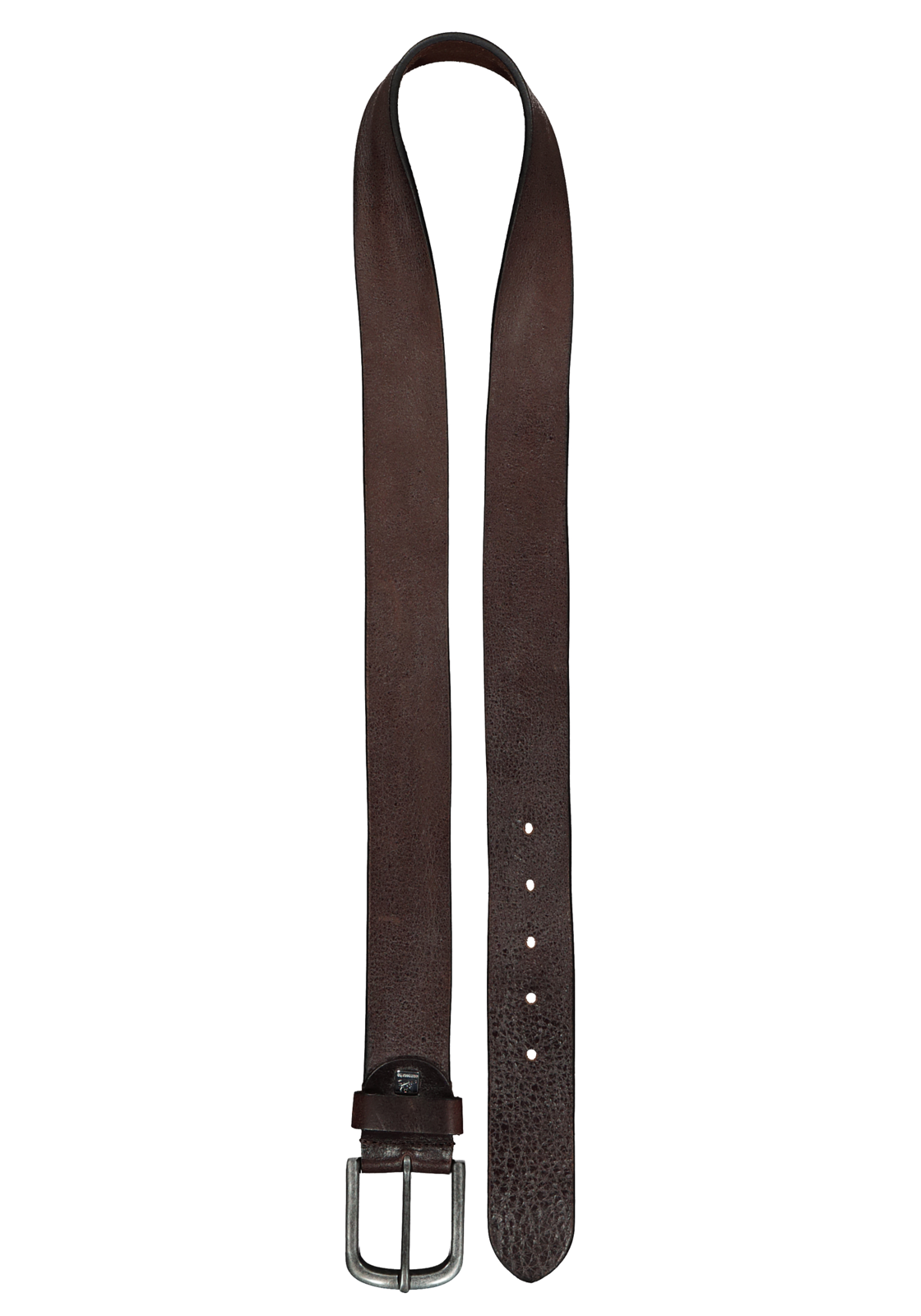 2-4032057330683_riemen_HR LINDENMANN leren heren riem, donkerbruin
