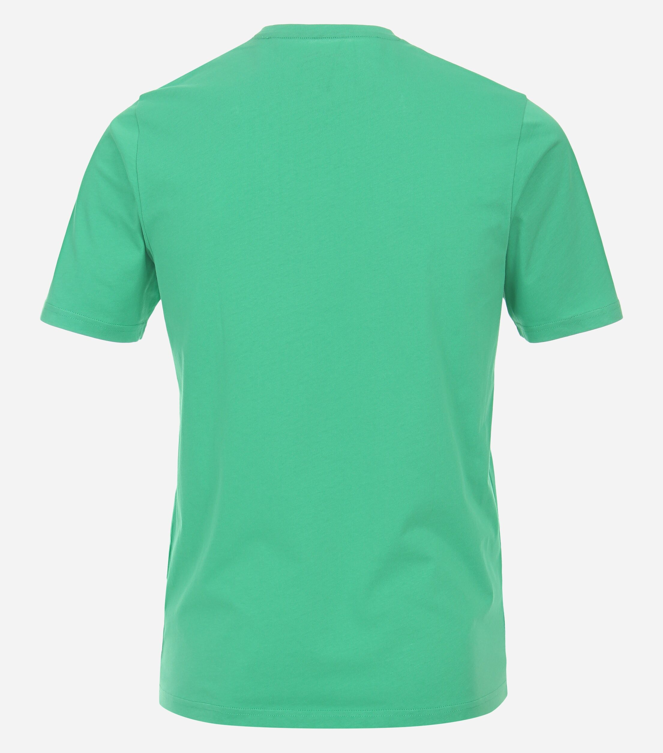 Redmond regular fit T-shirt, korte mouw O-hals, groen