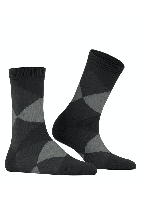 Burlington Bonnie damessokken kort, zwart (black) Burlington Bonnie damessokken kort, zwart (black)