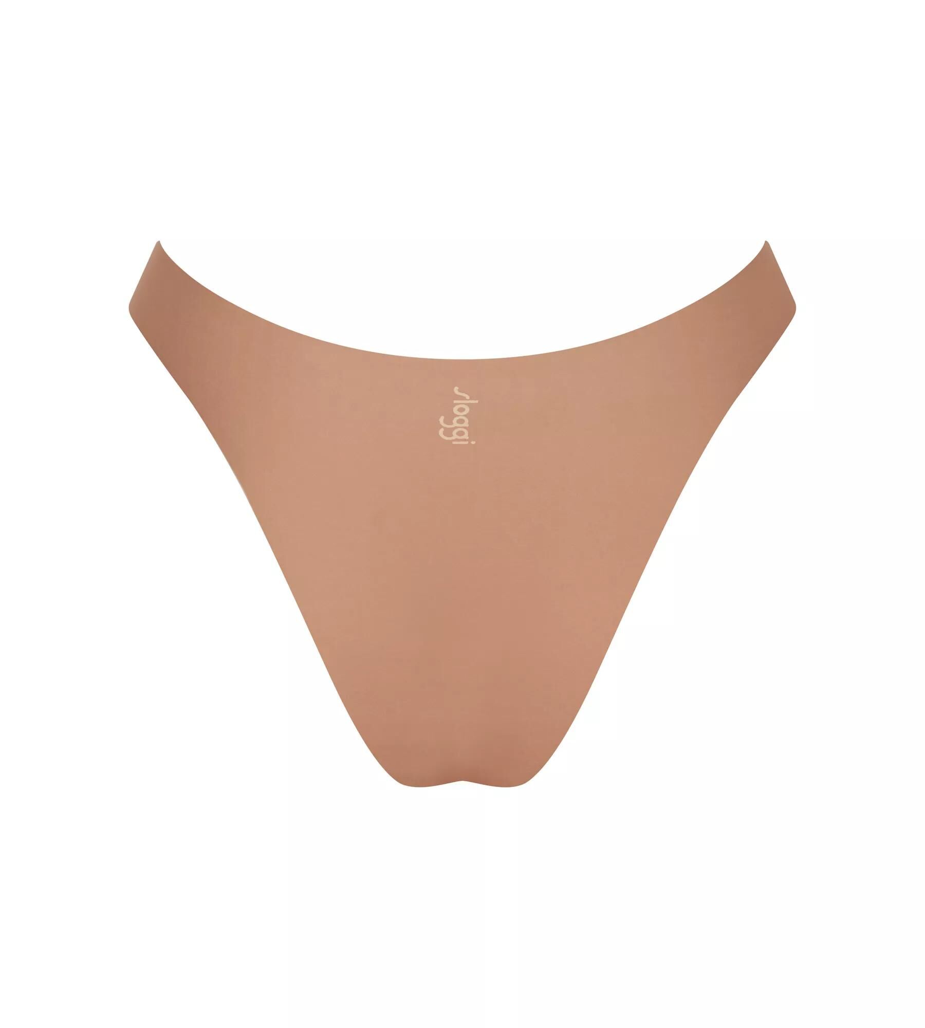 Sloggi Women ZERO Feel 2.0 Tiny tanga (1-pack), dames slip, lichtbruin