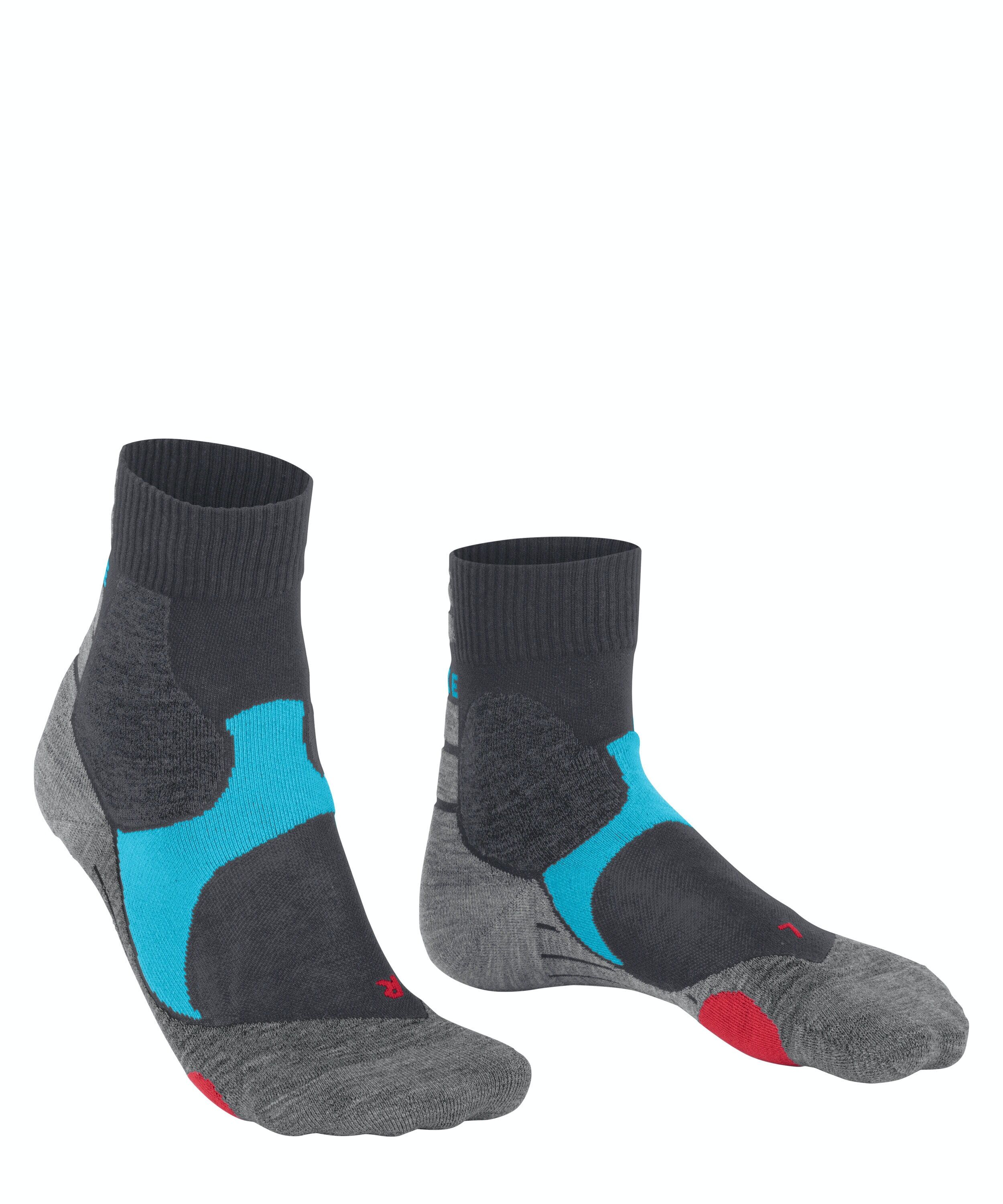 FALKE BC3 Comfort unisex biking sokken  kort, grijs (stone)