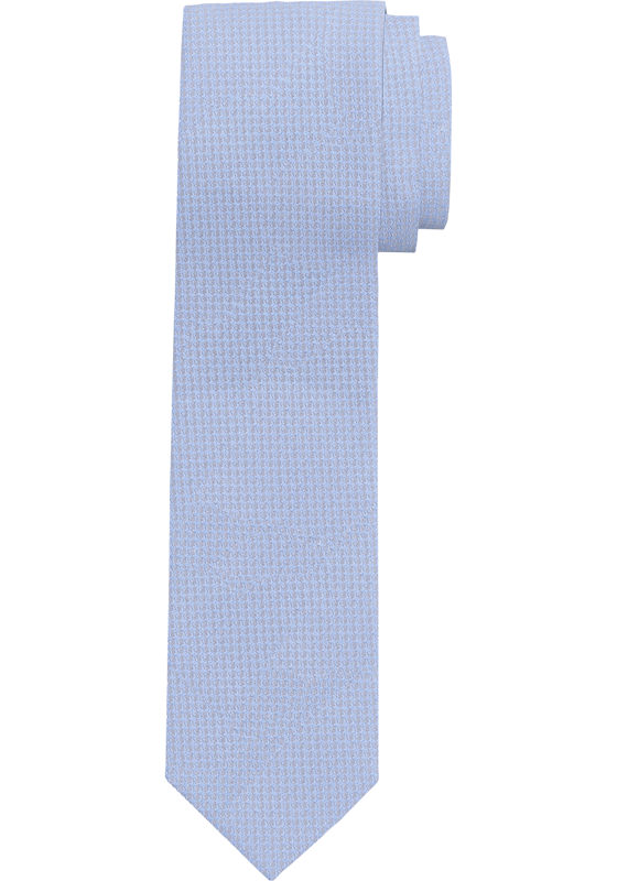 OLYMP smalle stropdas, lichtblauw dessin OLYMP smalle stropdas, lichtblauw dessin