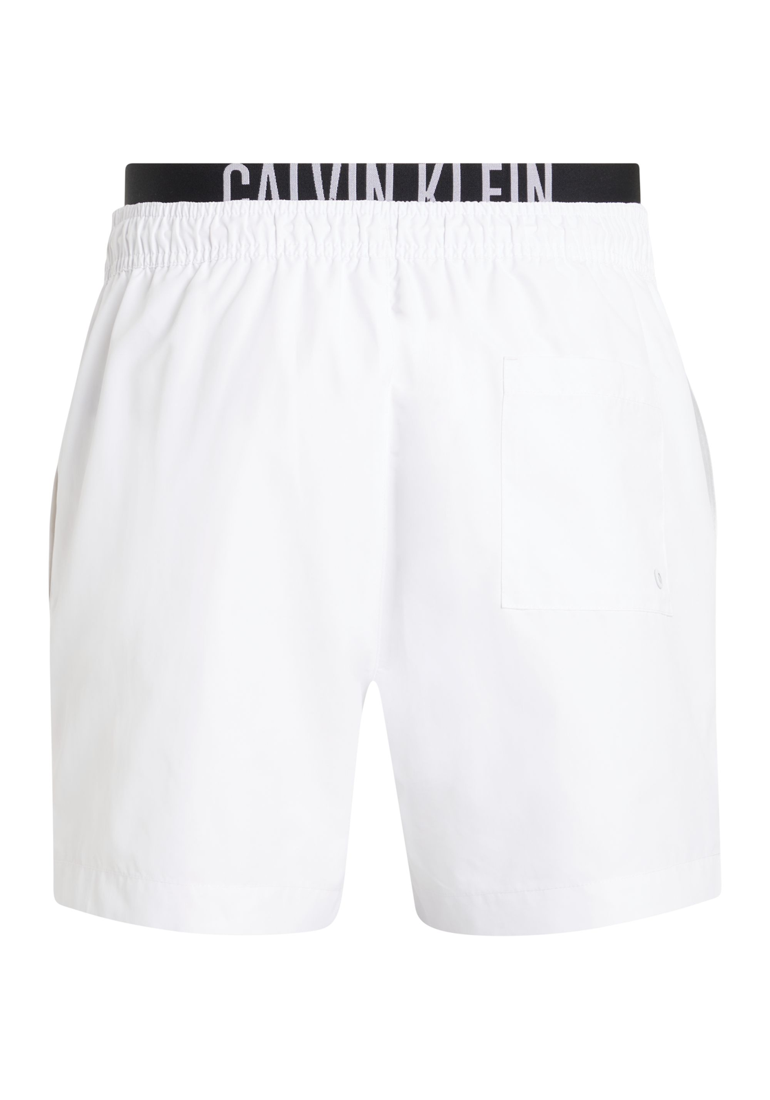 image_3_KM0KM00992YCD_B_C4177wid2000amphei2000ampop_usm1710 Calvin Klein Medium Drawstring double waistband swimshort, heren zwembroek, wit