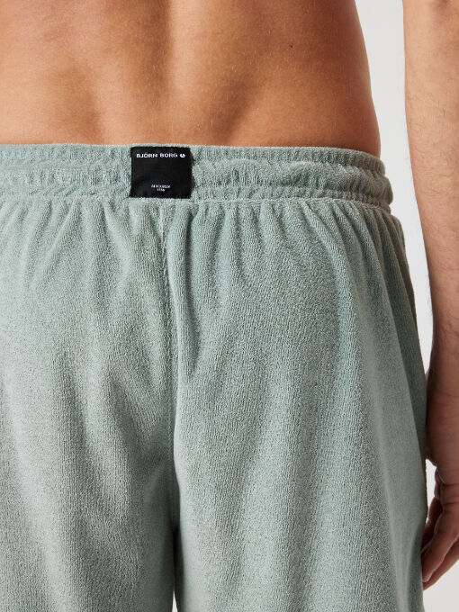 Bjorn Borg Toweling Pool Shorts, korte broek, grijs