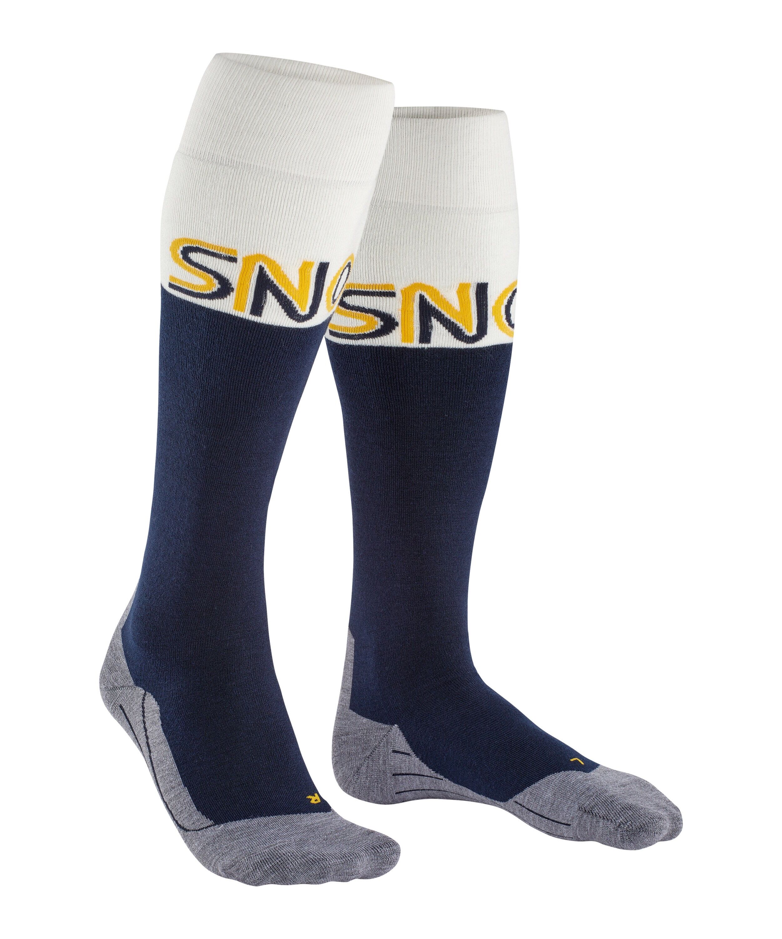 FALKE SK4 Advanced heren skiing kniekousen, marine blauw (marine)