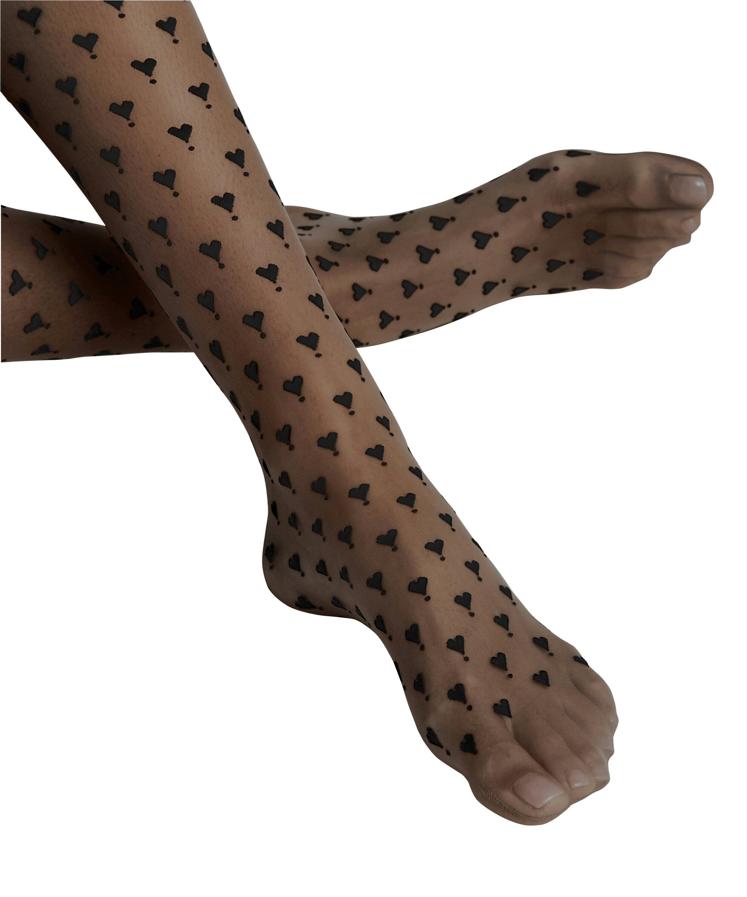 FALKE Darling 15 DEN dames panty, black