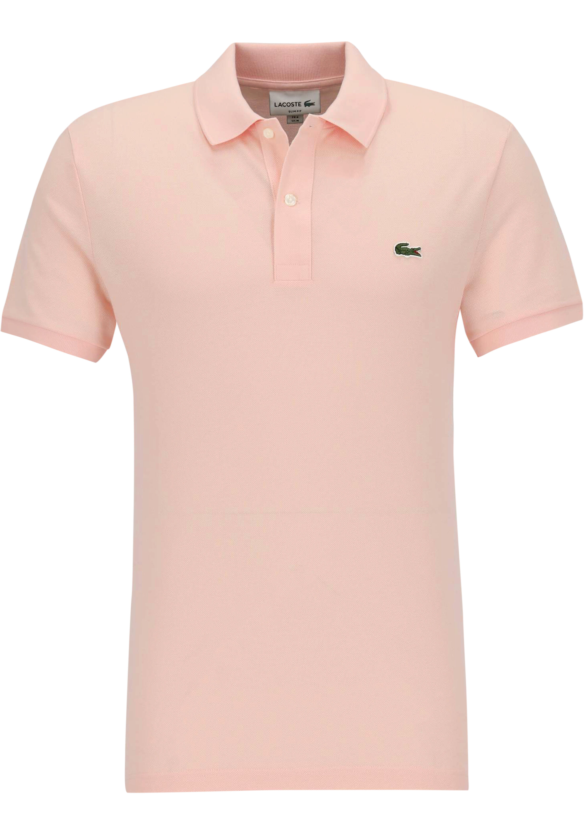 Lacoste Slim Fit polo, Miami pastelroze