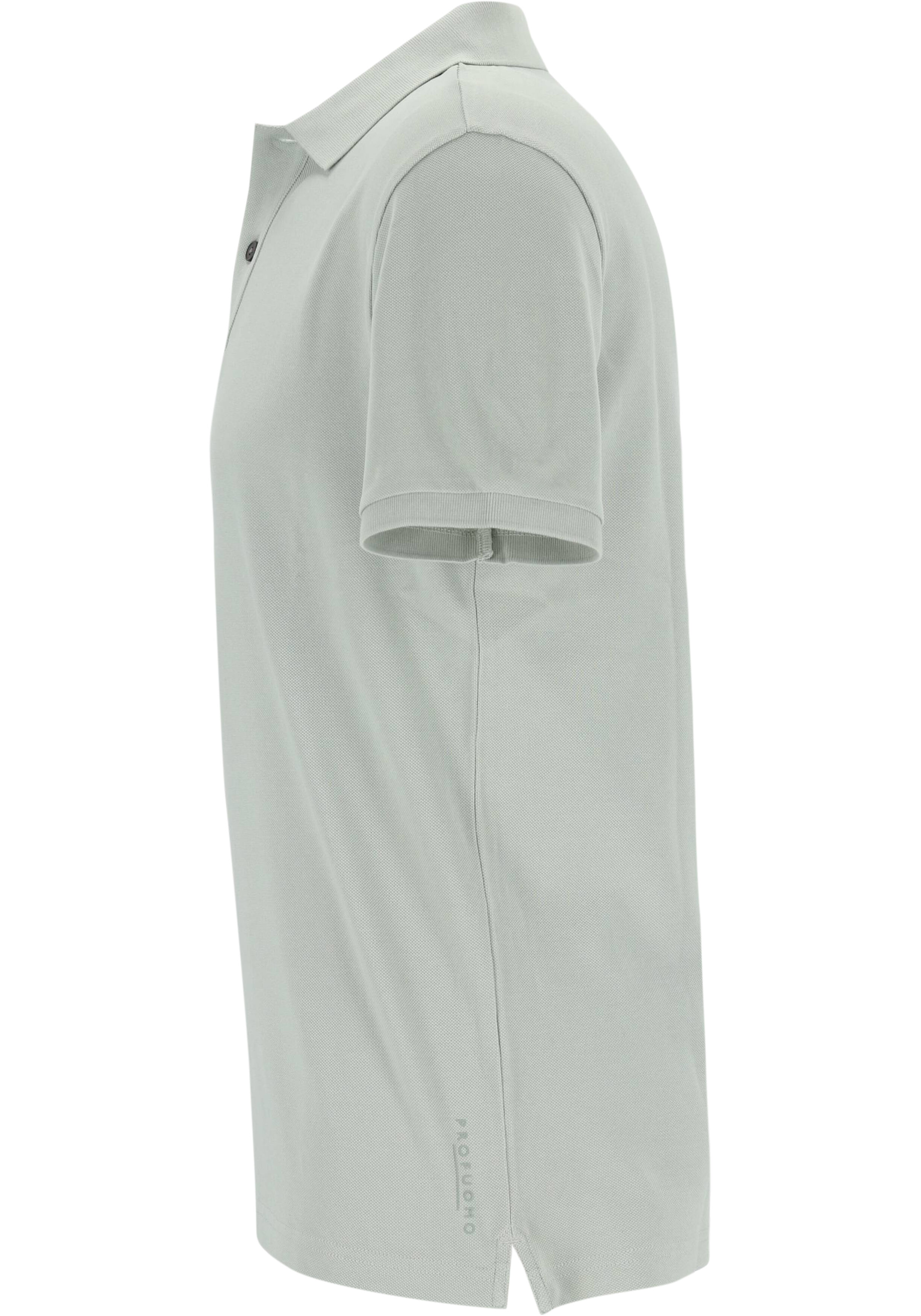 Profuomo slim fit heren polo, mintgroen
