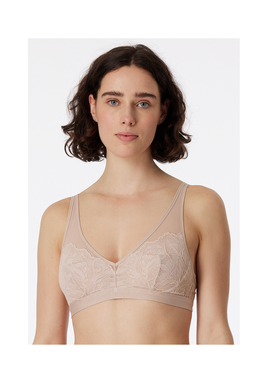 image_3_179897-409_3_1280x1280 SCHIESSER Modal & Lace bh (1-pack), dames zachte beugelbeha racerback beige