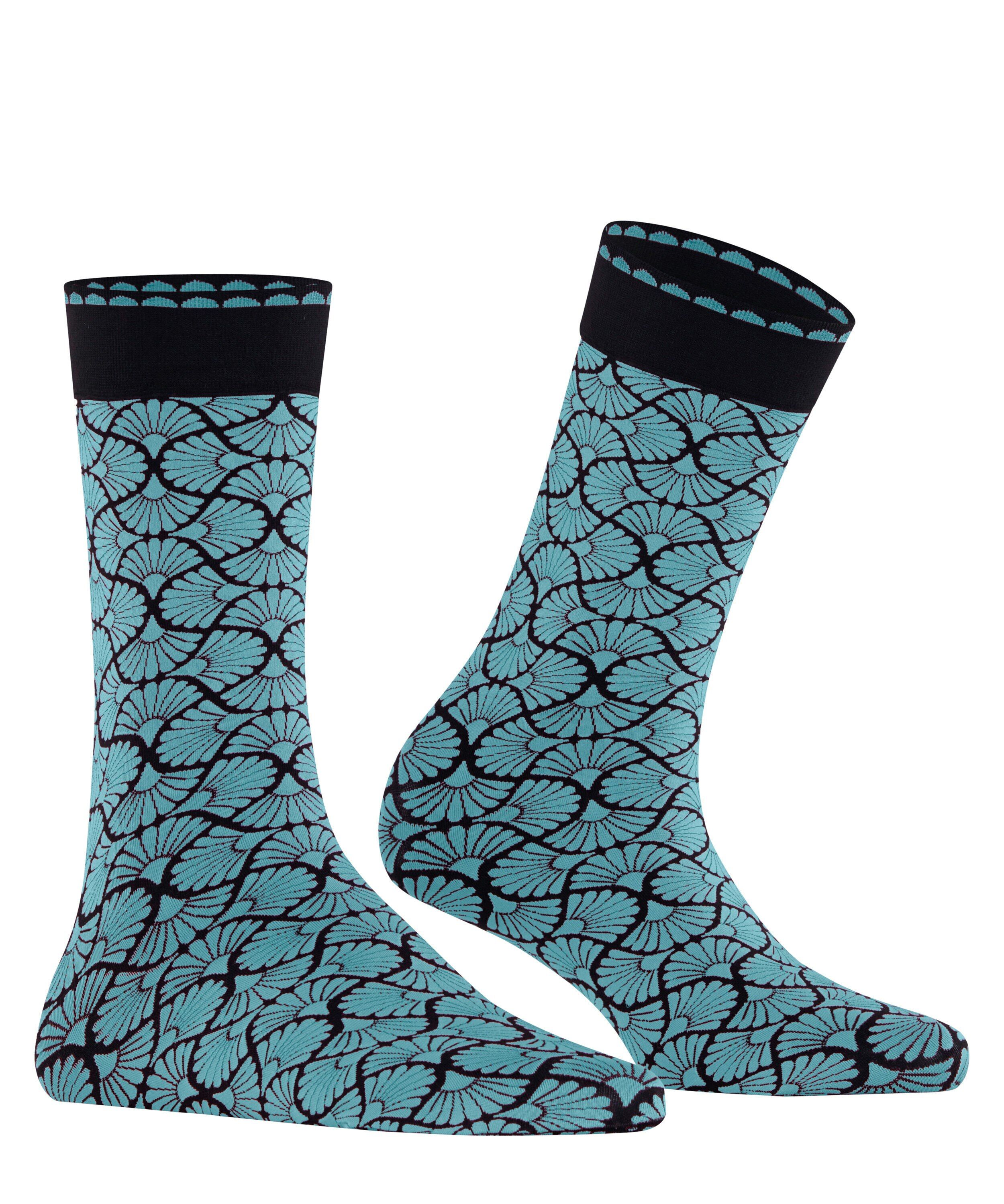 FALKE Flair Epoque 80 DEN damessokken, turquoise (key largo)