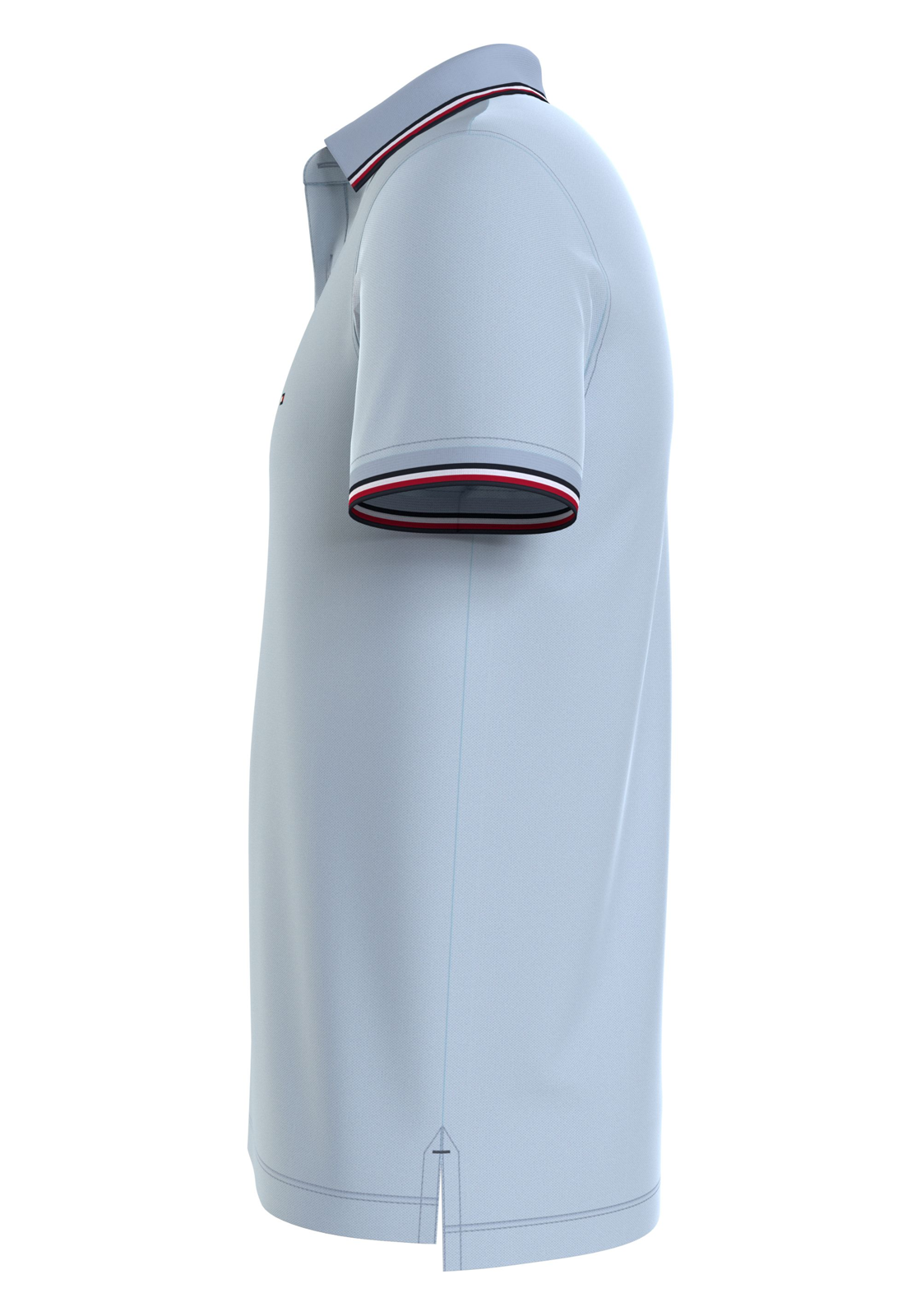 image_5_MW0MW30750C1O_D2_C4101wid2000amphei2000ampop_usm1710 Tommy Hilfiger 1985 Rwb Tipped Slim Polo, heren poloshirt, lichtblauw