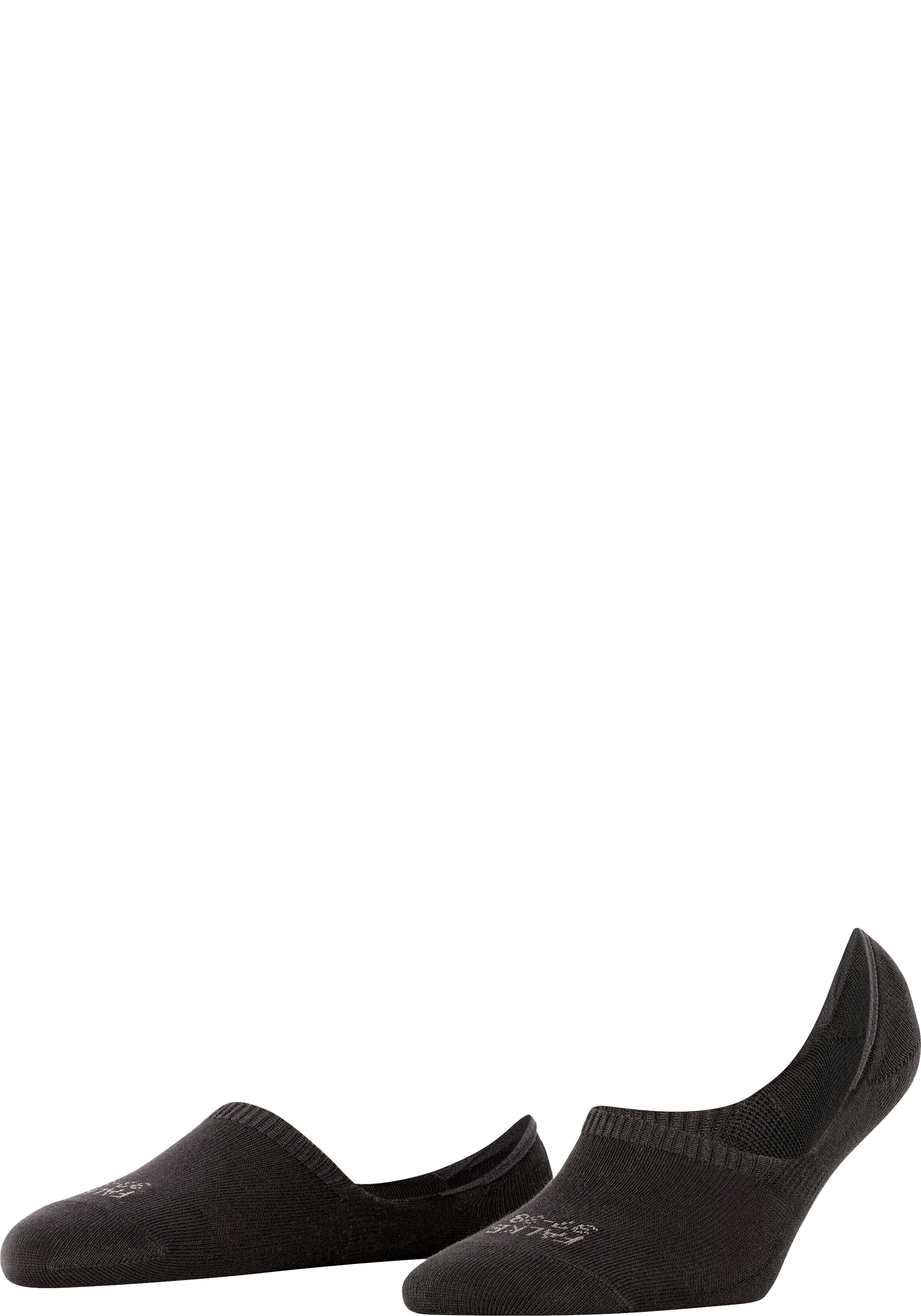 FALKE Step High Cut dames kousenvoetjes, zwart (black)