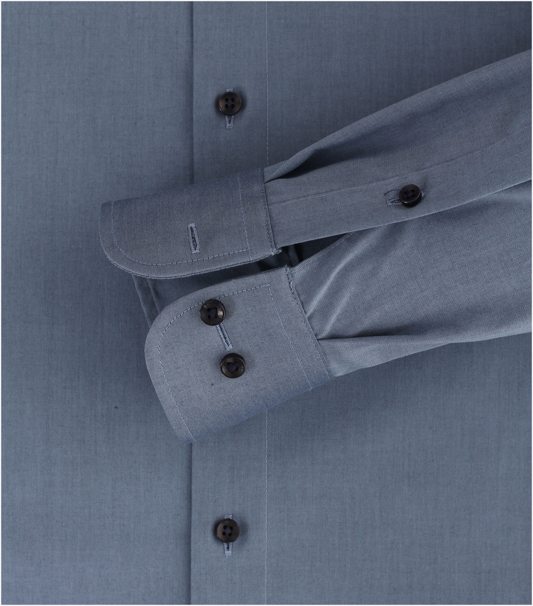 CASA MODA modern fit overhemd, popeline, blauw