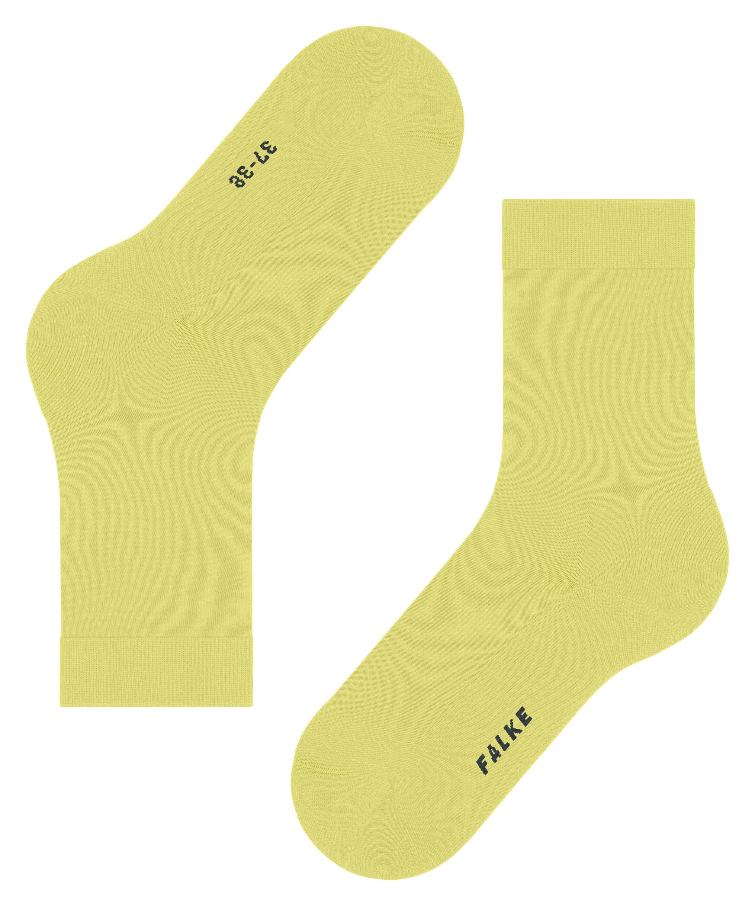 FALKE ClimaWool damessokken, geel (ananas)