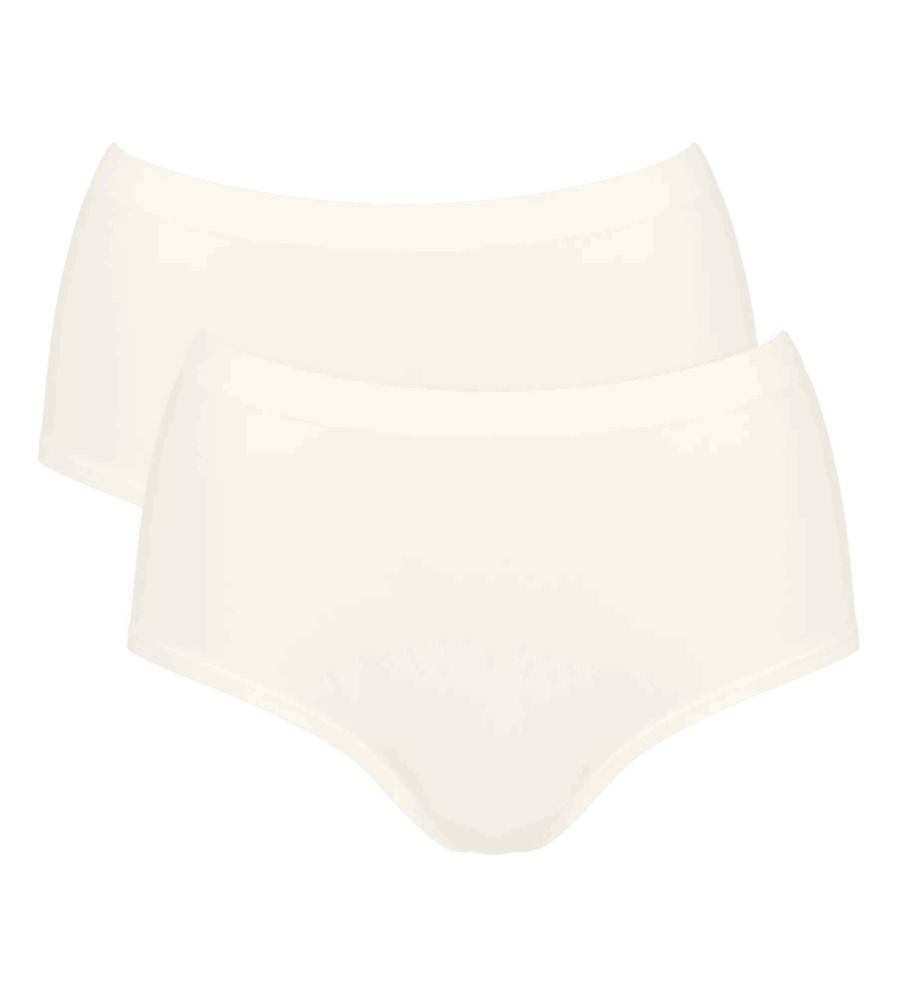 Sloggi Women GO Sense Highwaist (2-pack), dames slip, wit