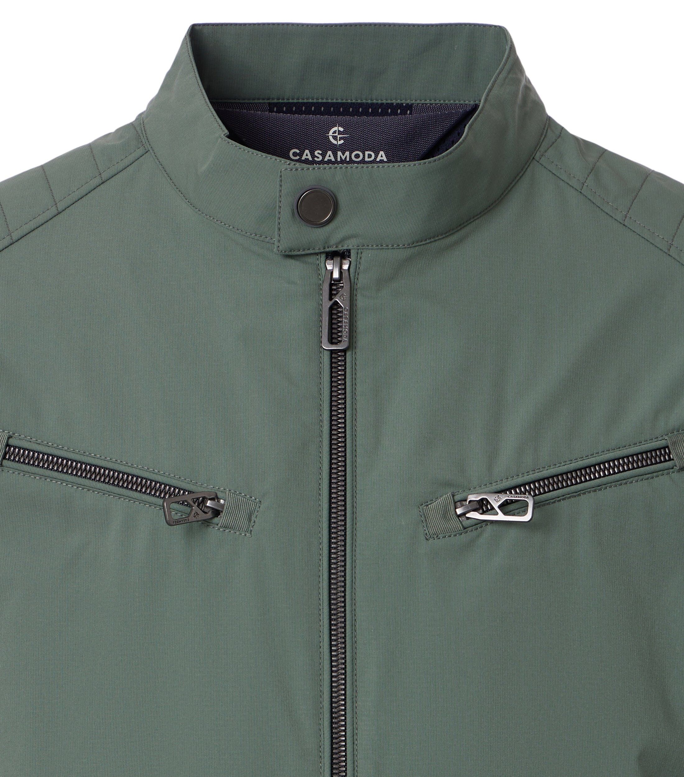 CASA MODA comfort fit tussenjas, groen, wit