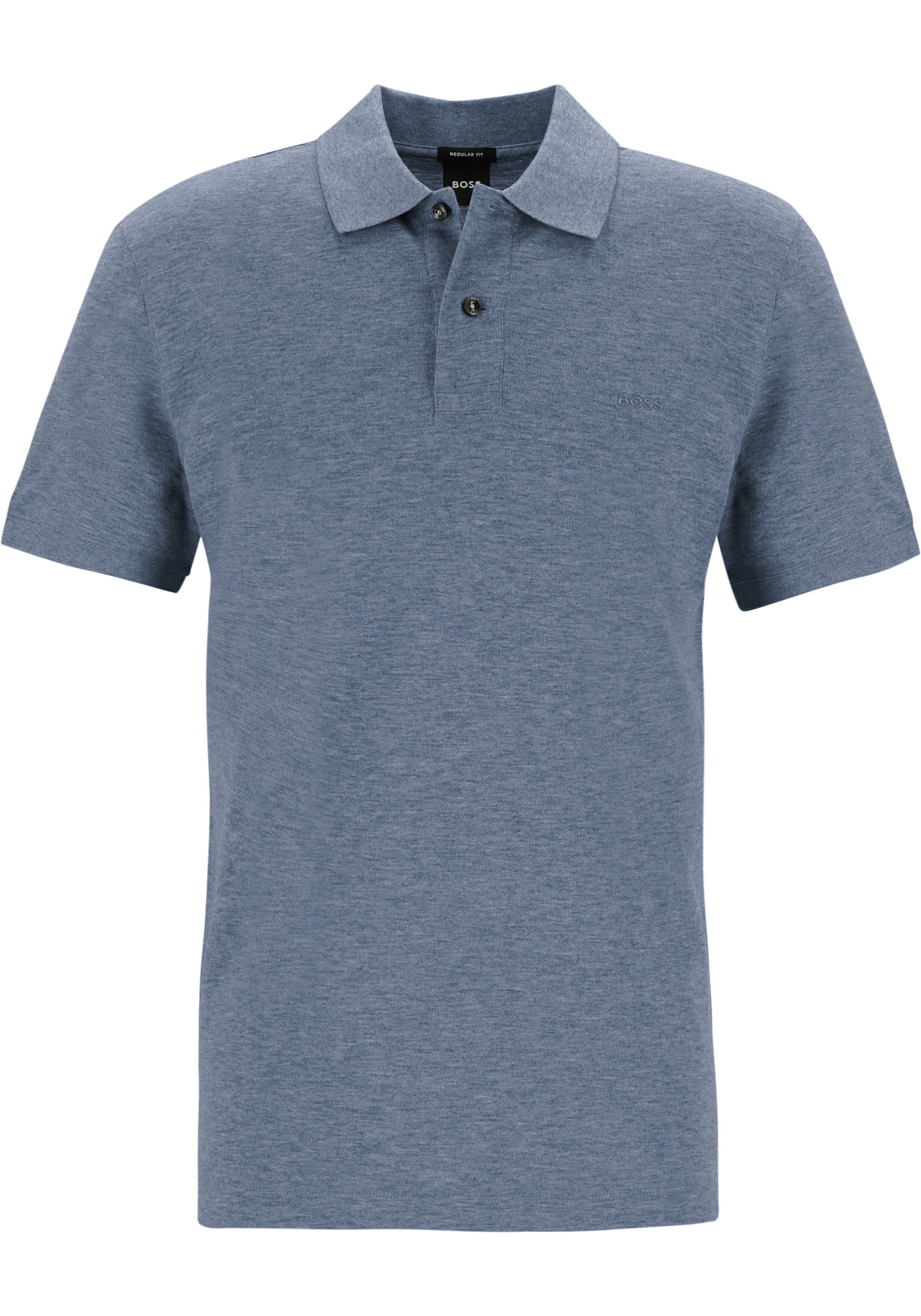 BOSS Pallas regular fit polo, pique, blauw