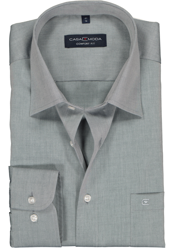 CASA MODA comfort fit overhemd, mouwlengte 7, grijs CASA MODA comfort fit overhemd, mouwlengte 7, grijs