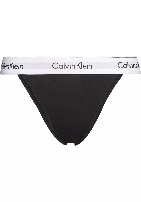 Calvin Klein dames high leg tanga (1-pack), tanga slip, zwart Calvin Klein dames high leg tanga (1-pack), tanga slip, zwart