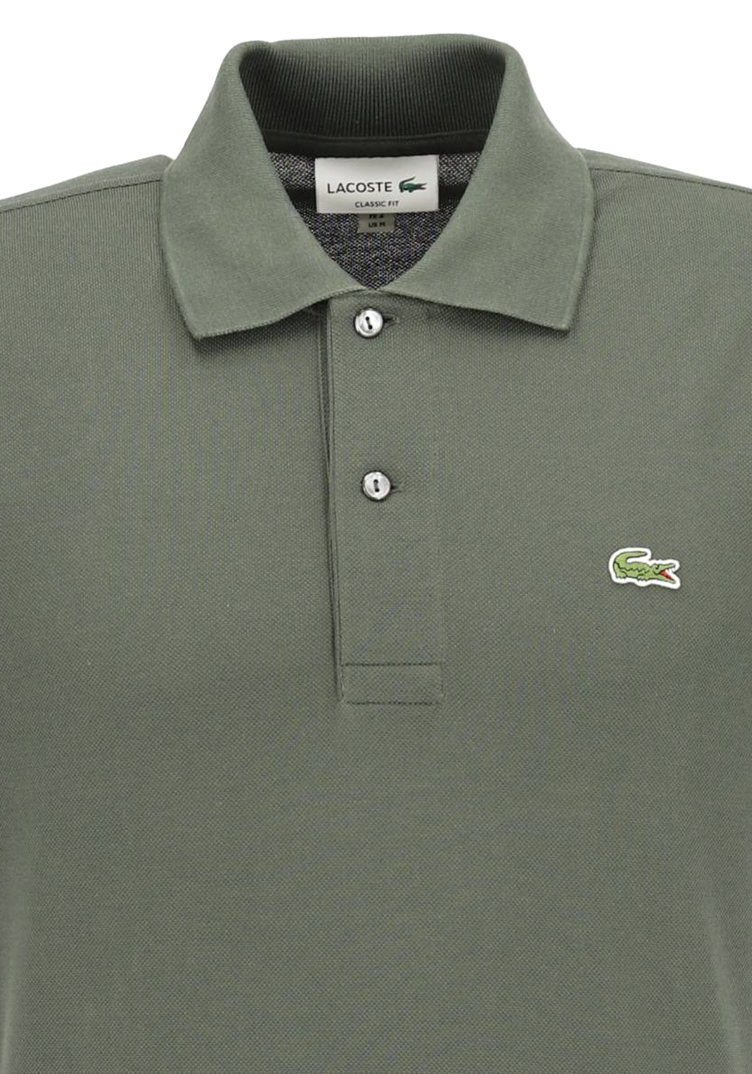 Lacoste Classic Fit polo, army groen