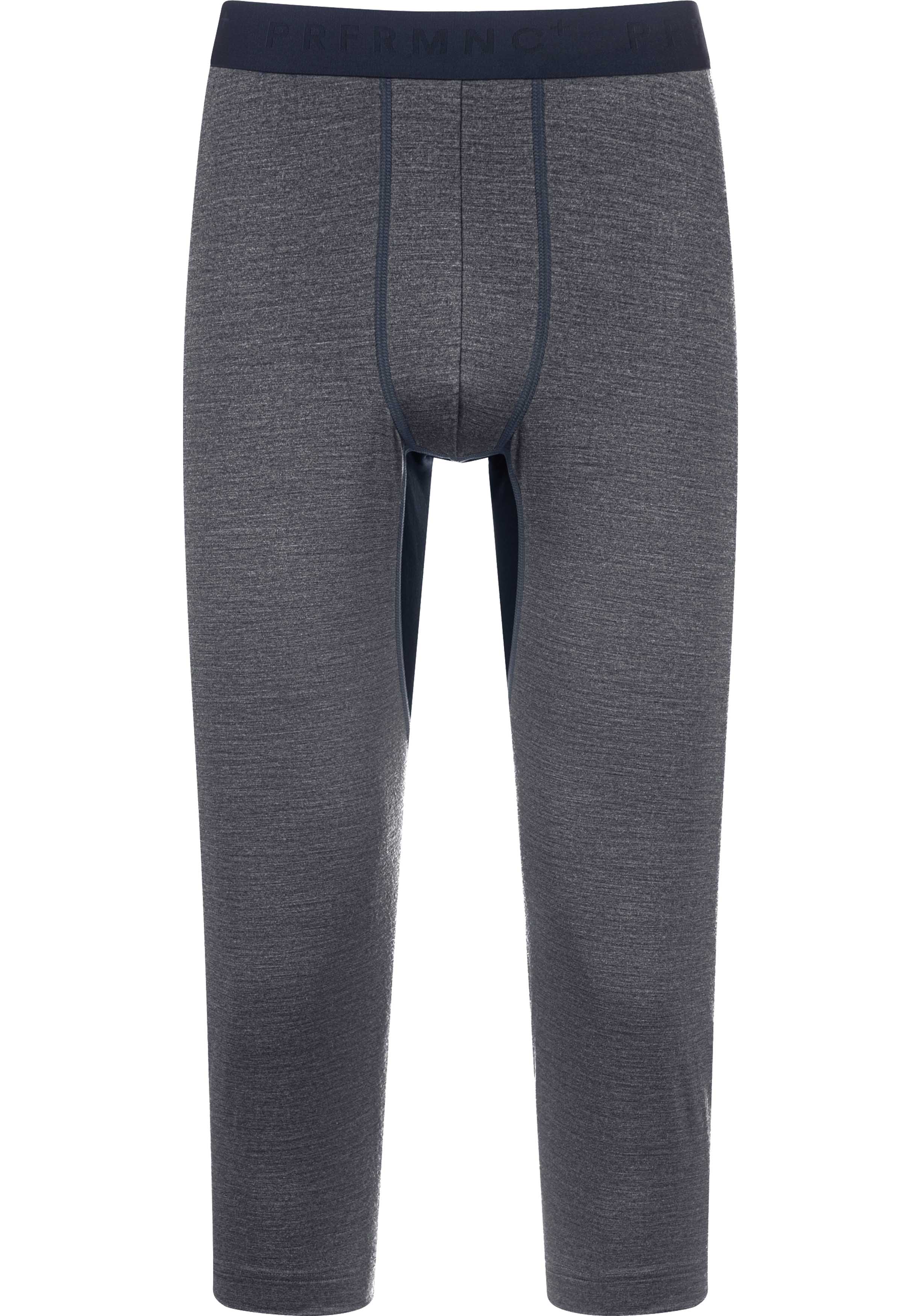 Mey heren long john Prfrmnc+, thermo lange onderbroek jeansblauw